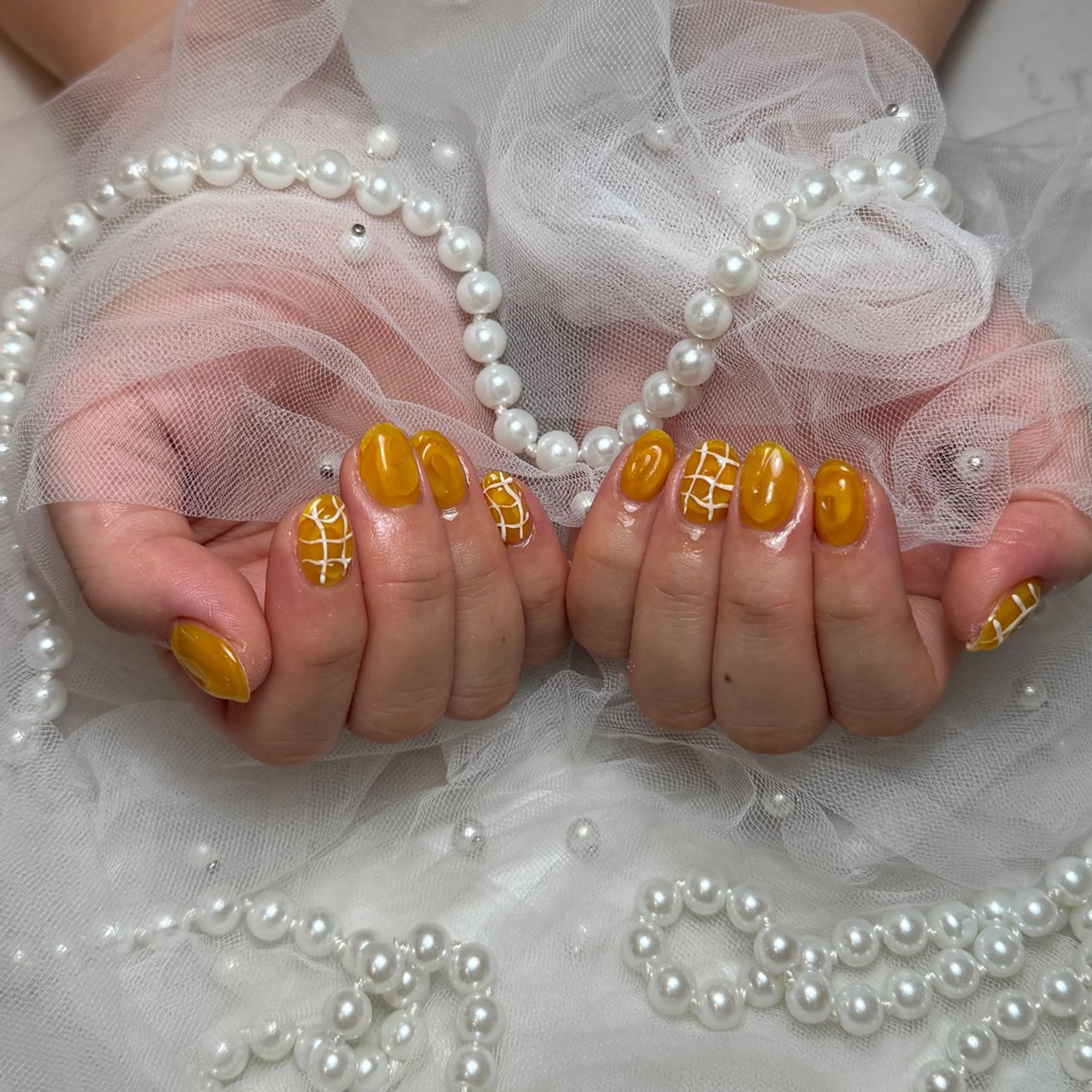 ネイル ぷっくりネイル ハンドネイル Dig.nail ririaのネイルデザイン