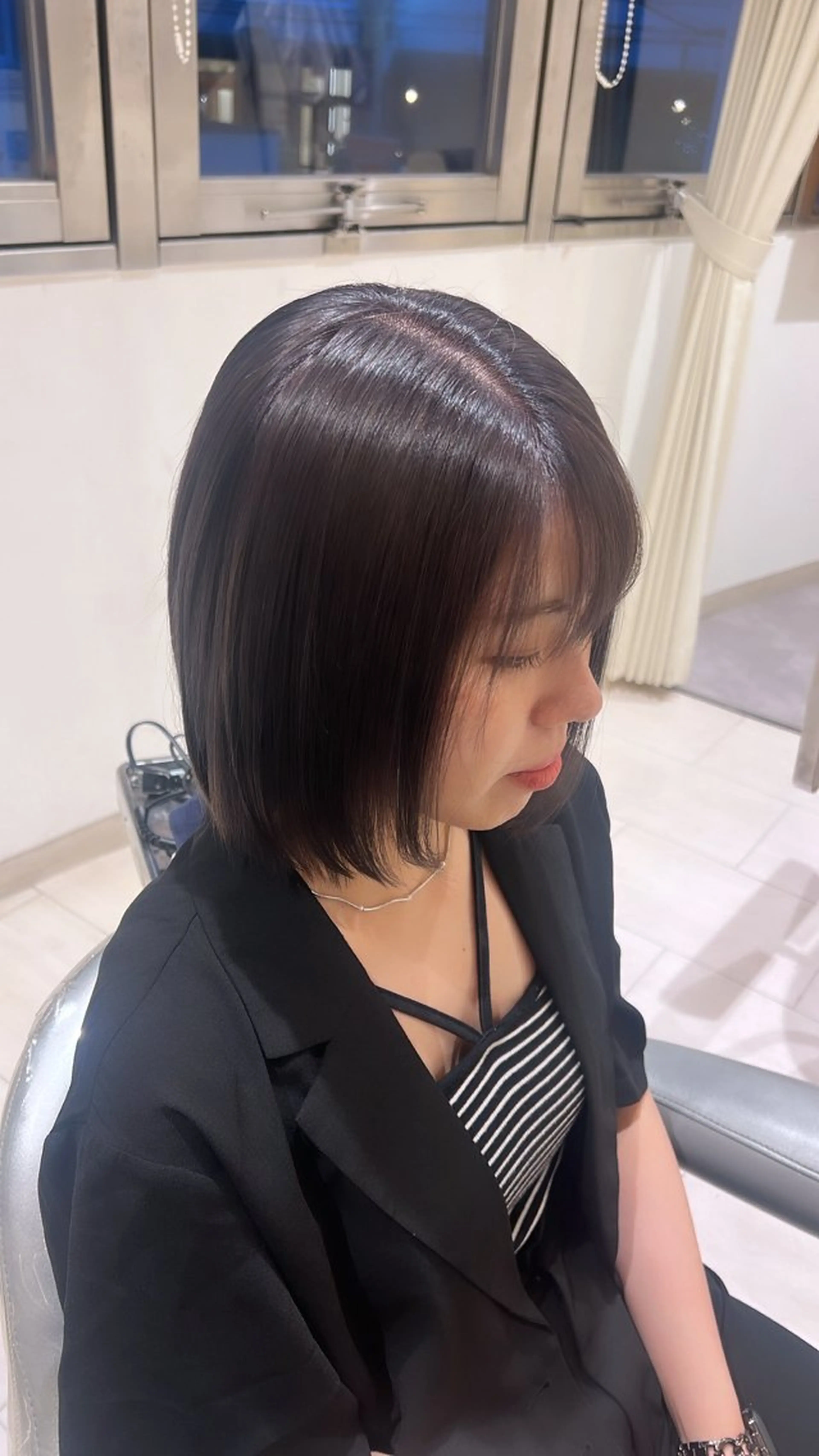 ミディアム カラー ブリーチ ラベンダーカラー 美髪矯正/髪質改善/ 艶髪🤍伊藤梨紗のヘアスタイル