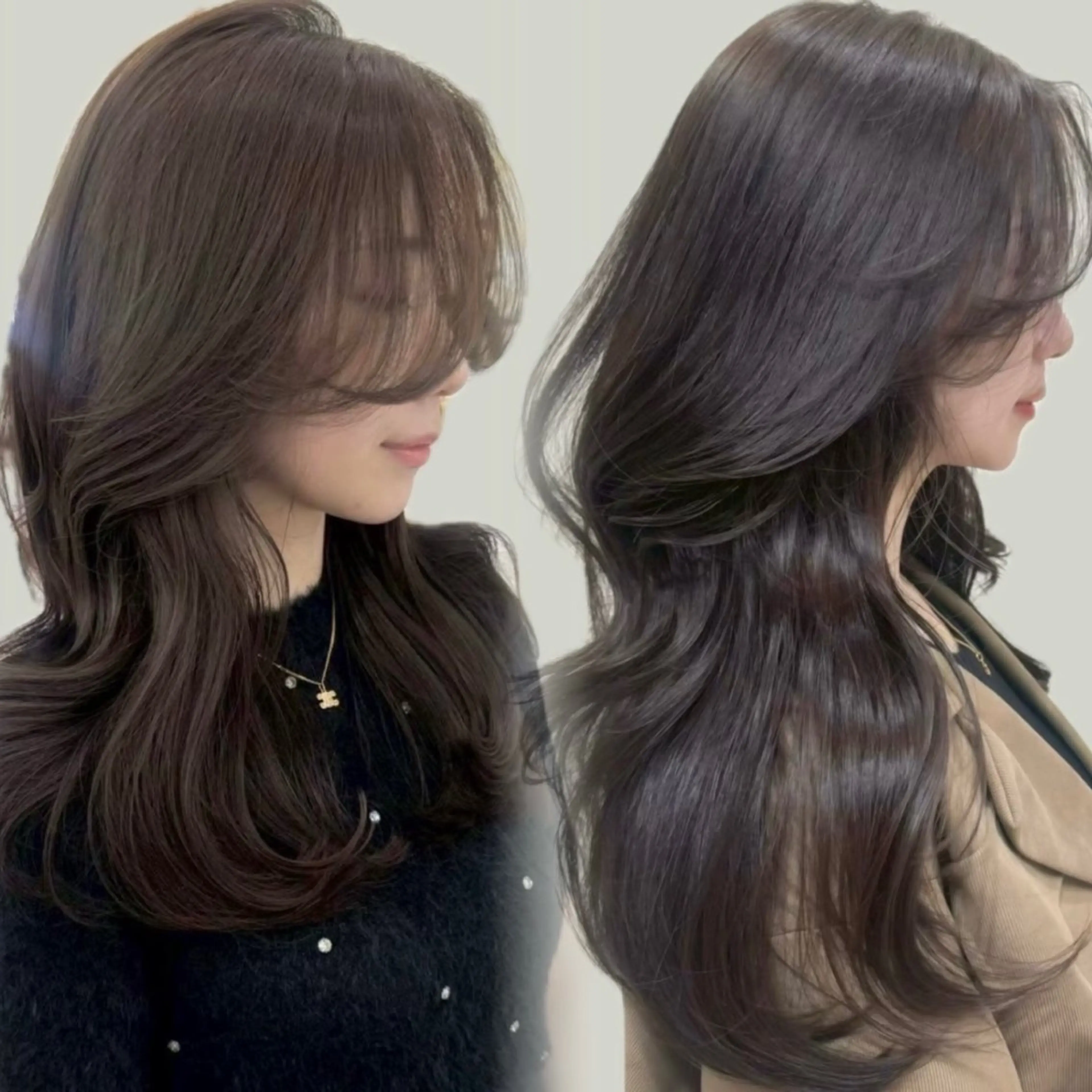 髪質改善カラー+スタンダードトリートメントの写真