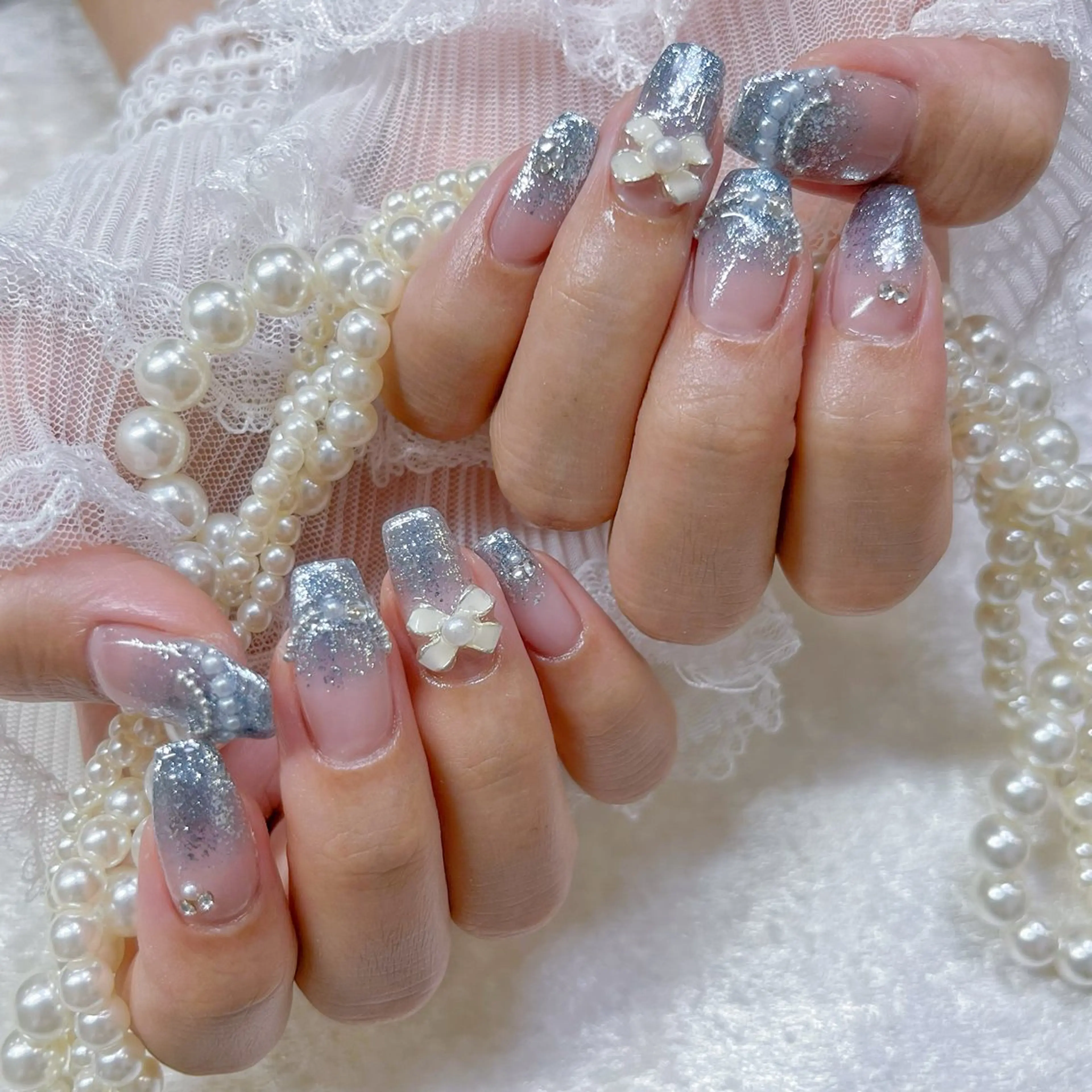 ネイル ハンドネイル Maya 🧊🫧‪のネイルデザイン
