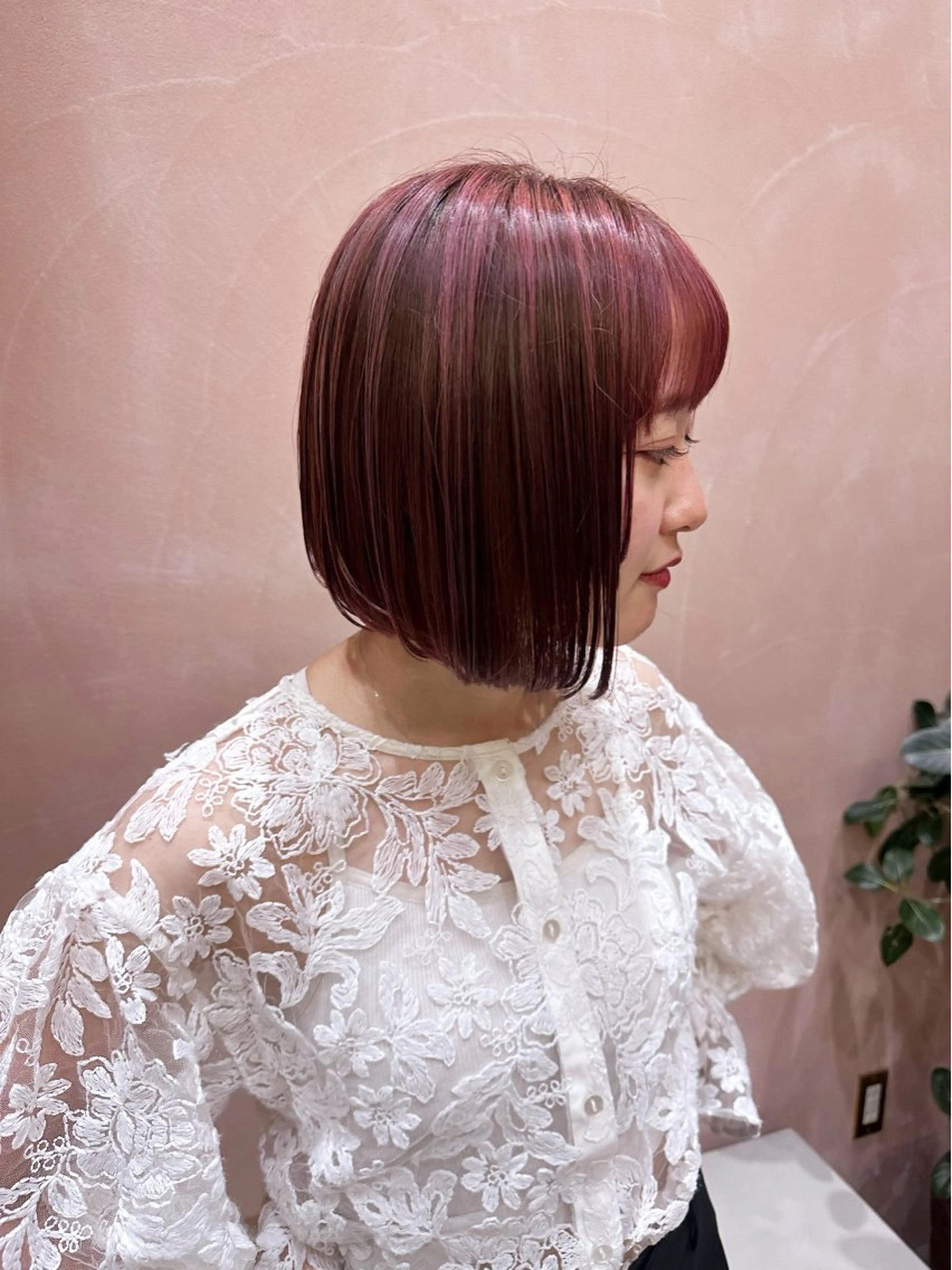 ショート カラー ヘアカラー トリートメント 💖🌷越後 遥🌷💖のヘアスタイル