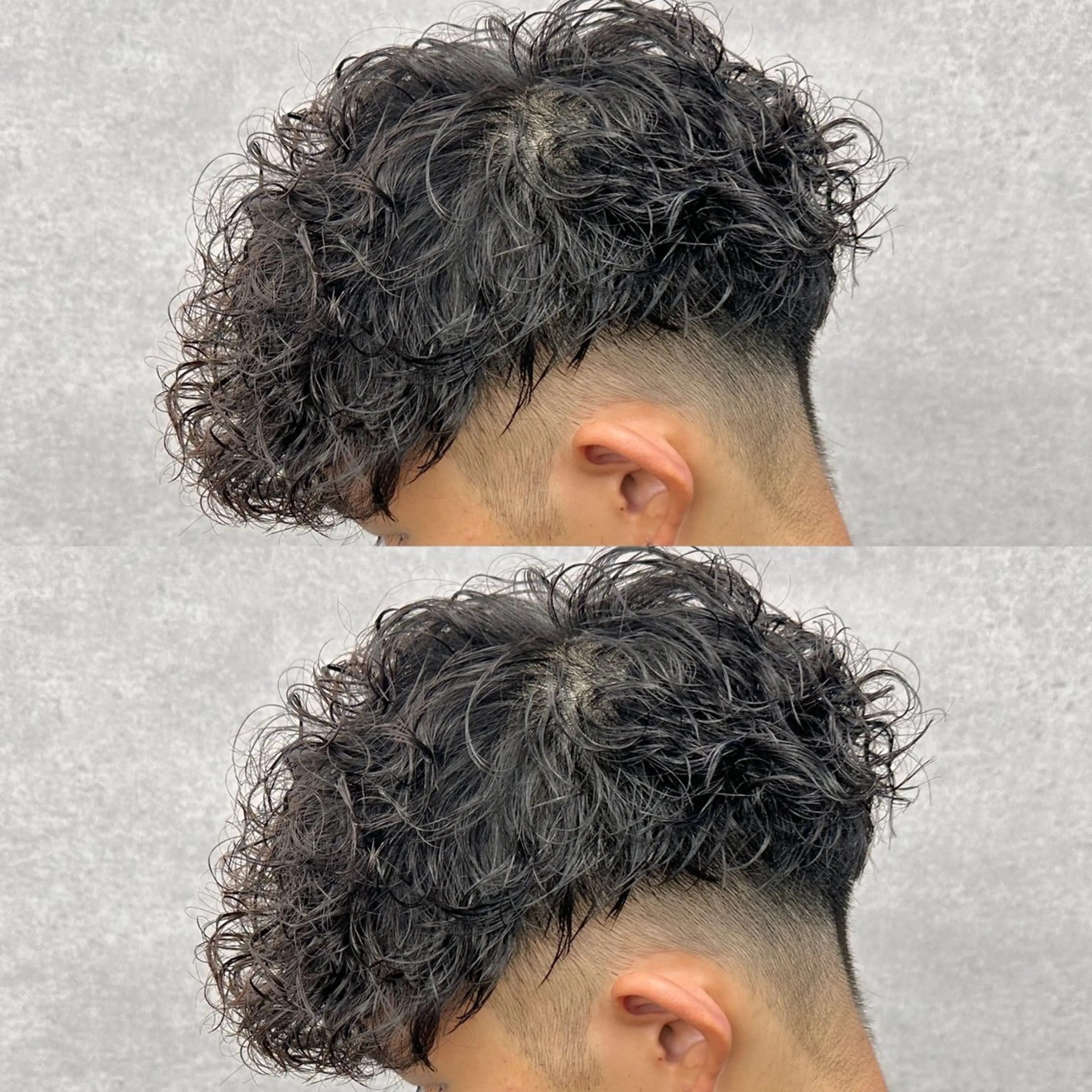 ショート パーマ メンズ 渋谷駅から徒歩1分 BLUCKメンズヘアのヘアスタイル