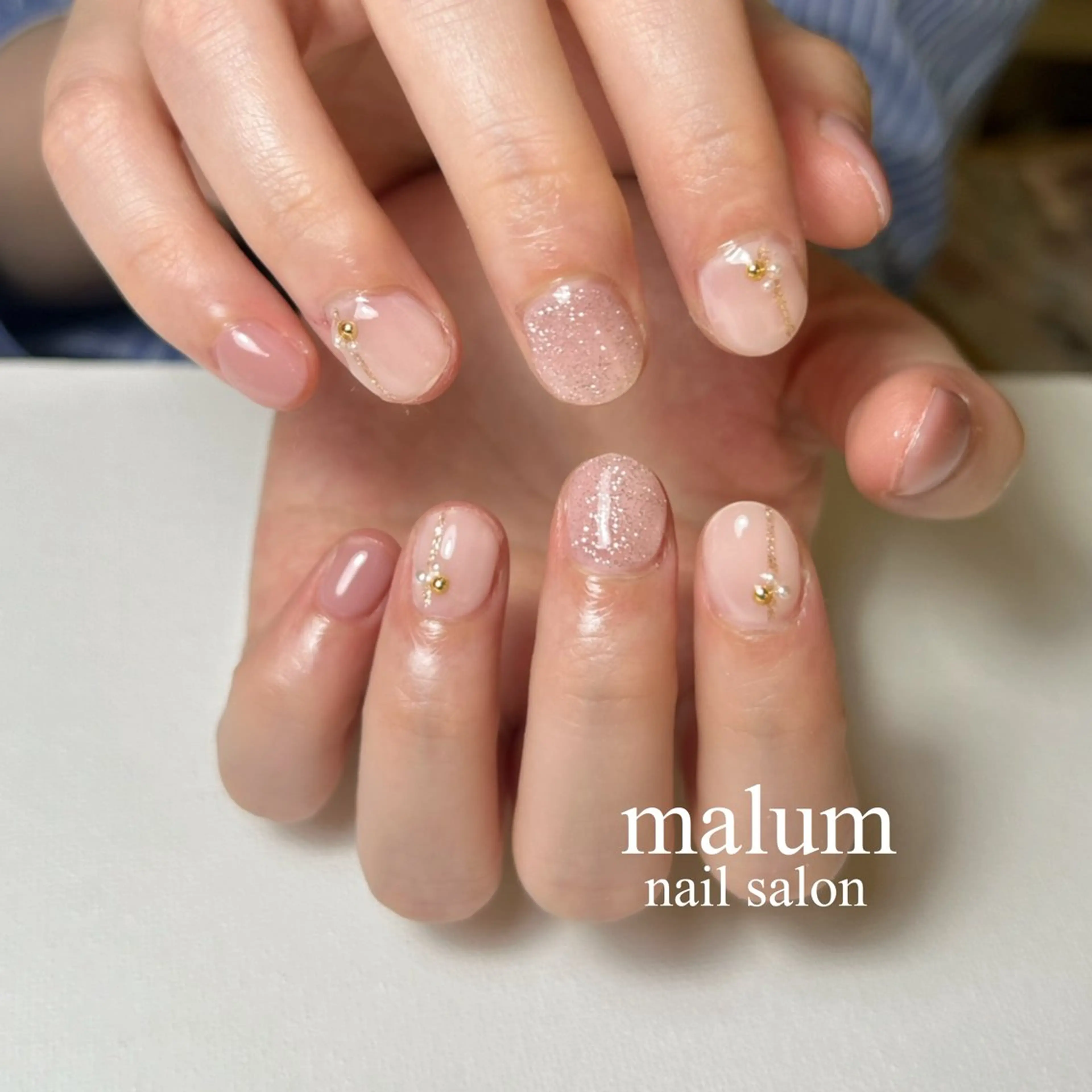 ネイル ハンドネイル malum nailのネイルデザイン