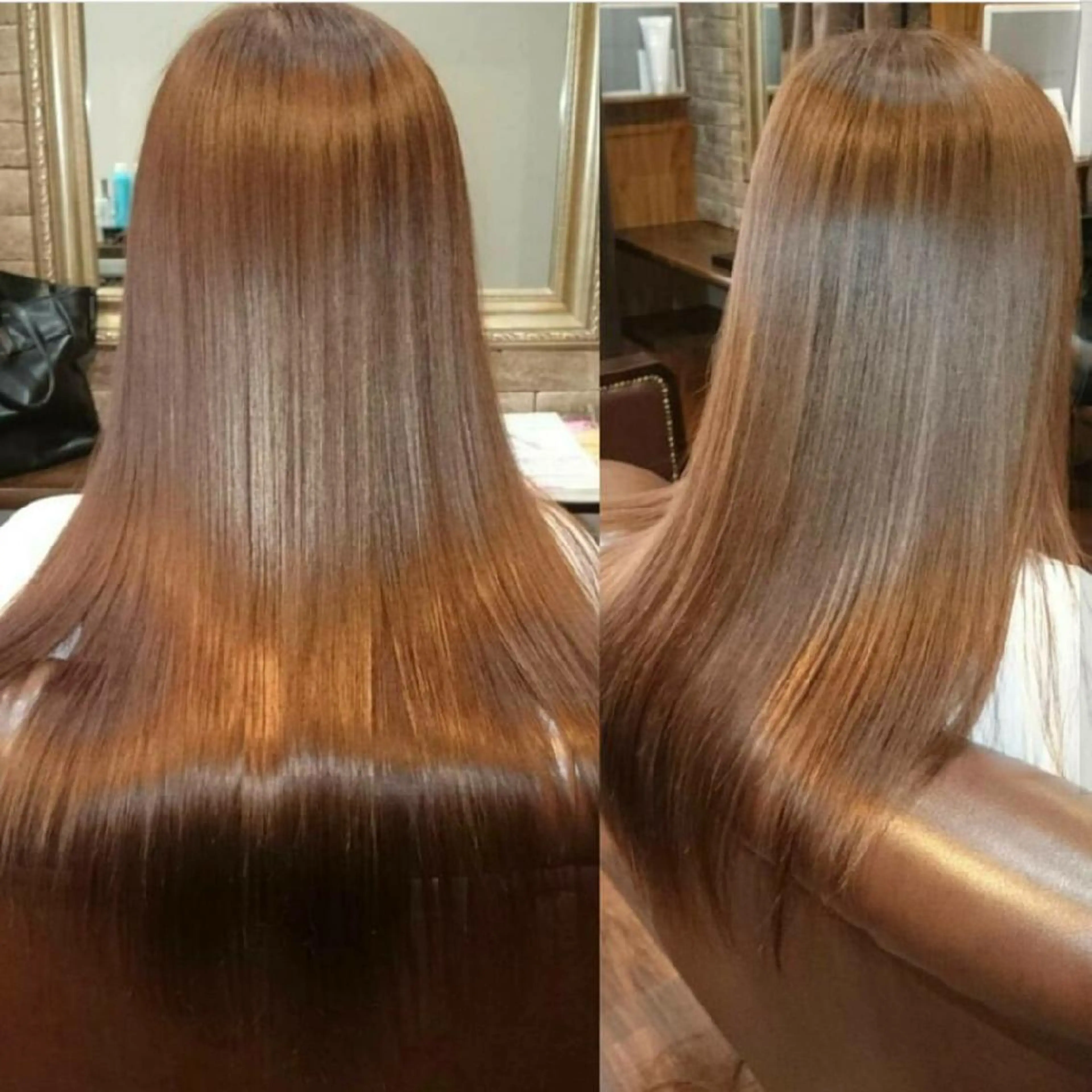 ロング カラー カット パーマ トリートメント 美髪 カラーリストのヘアスタイル