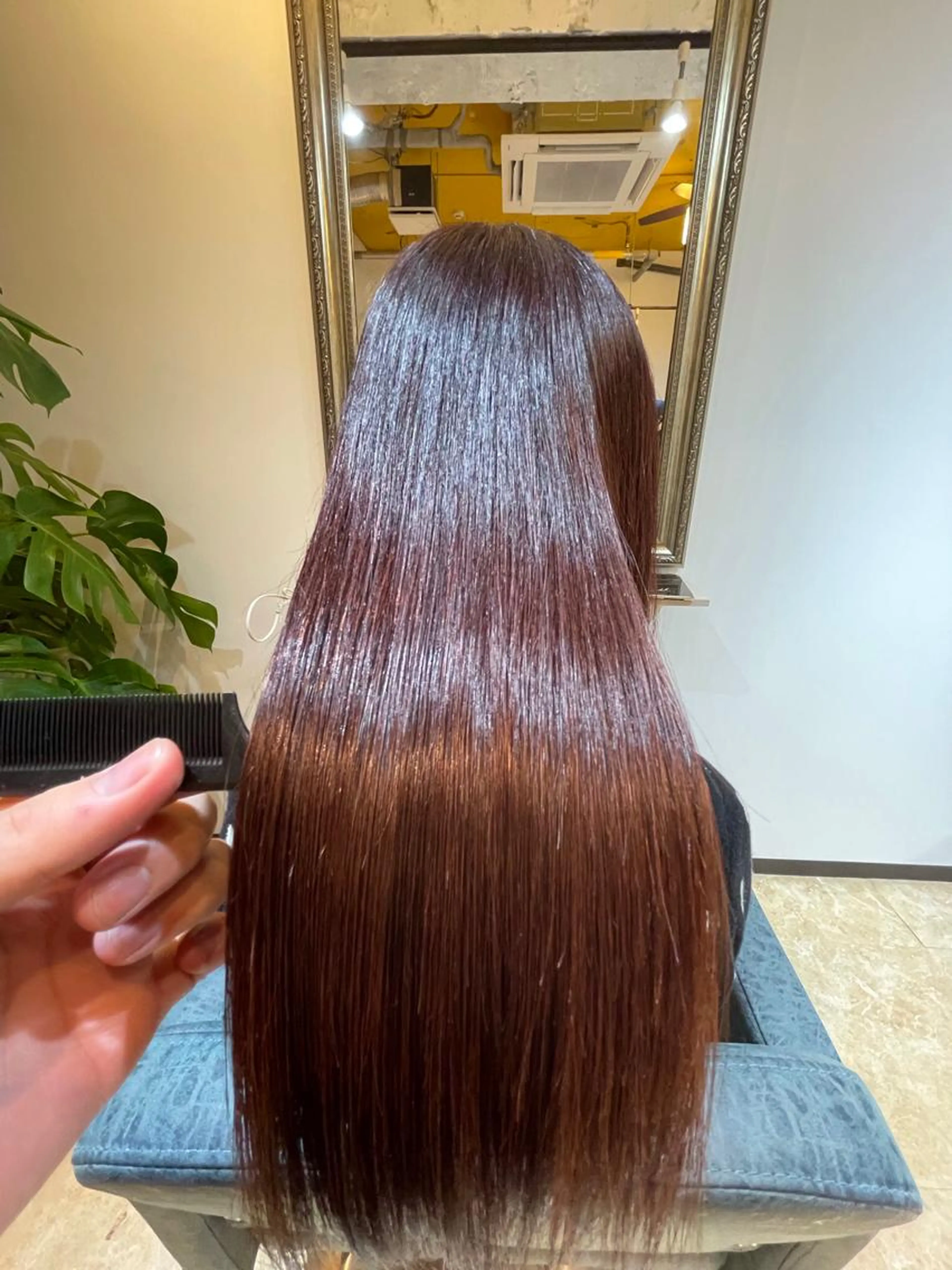 ☘️限定クーポン☘️『縮毛矯正+tokioトリートメント』💫✂︎の写真