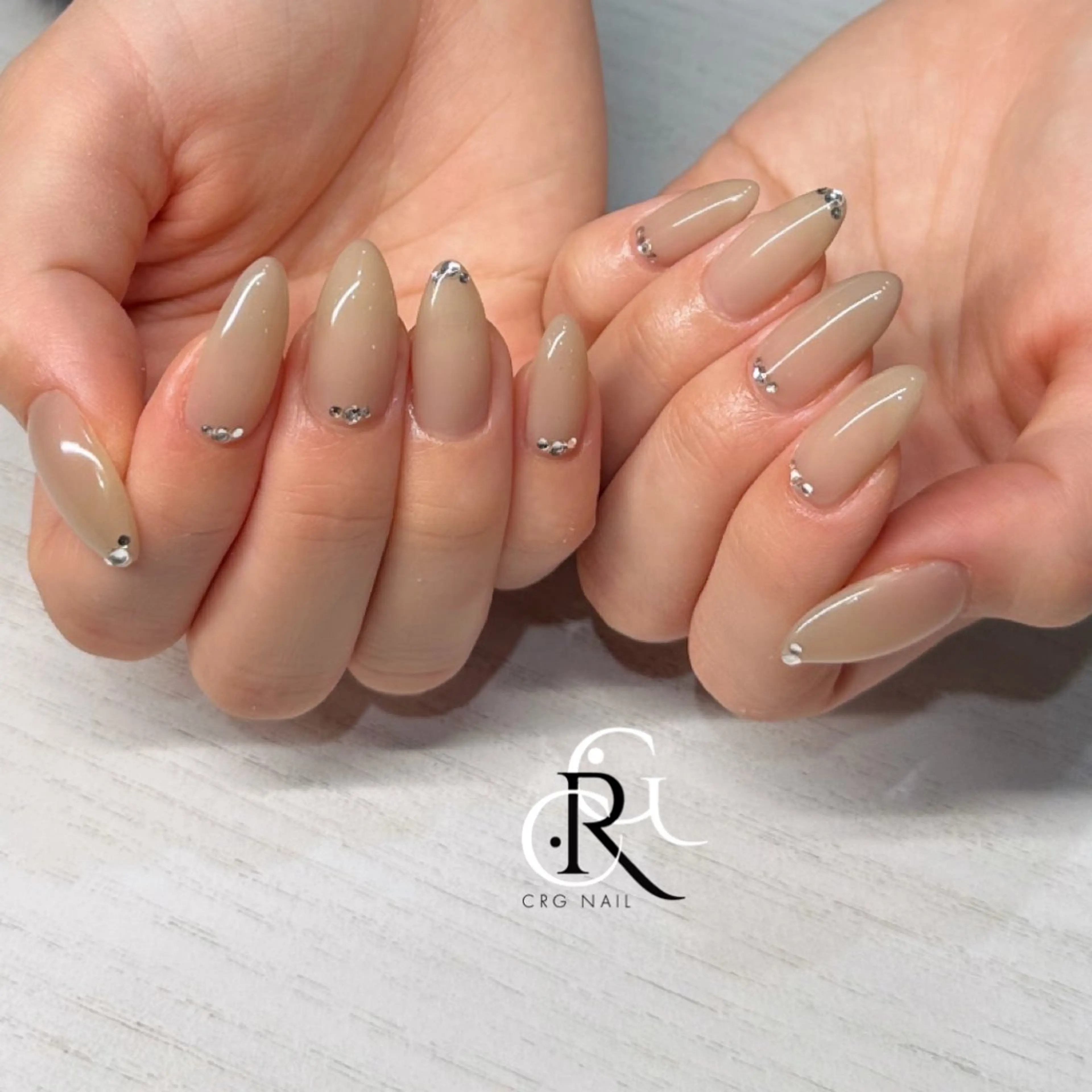 ネイル ハンドネイル 美フォルム✨ CRG　RURIのネイルデザイン