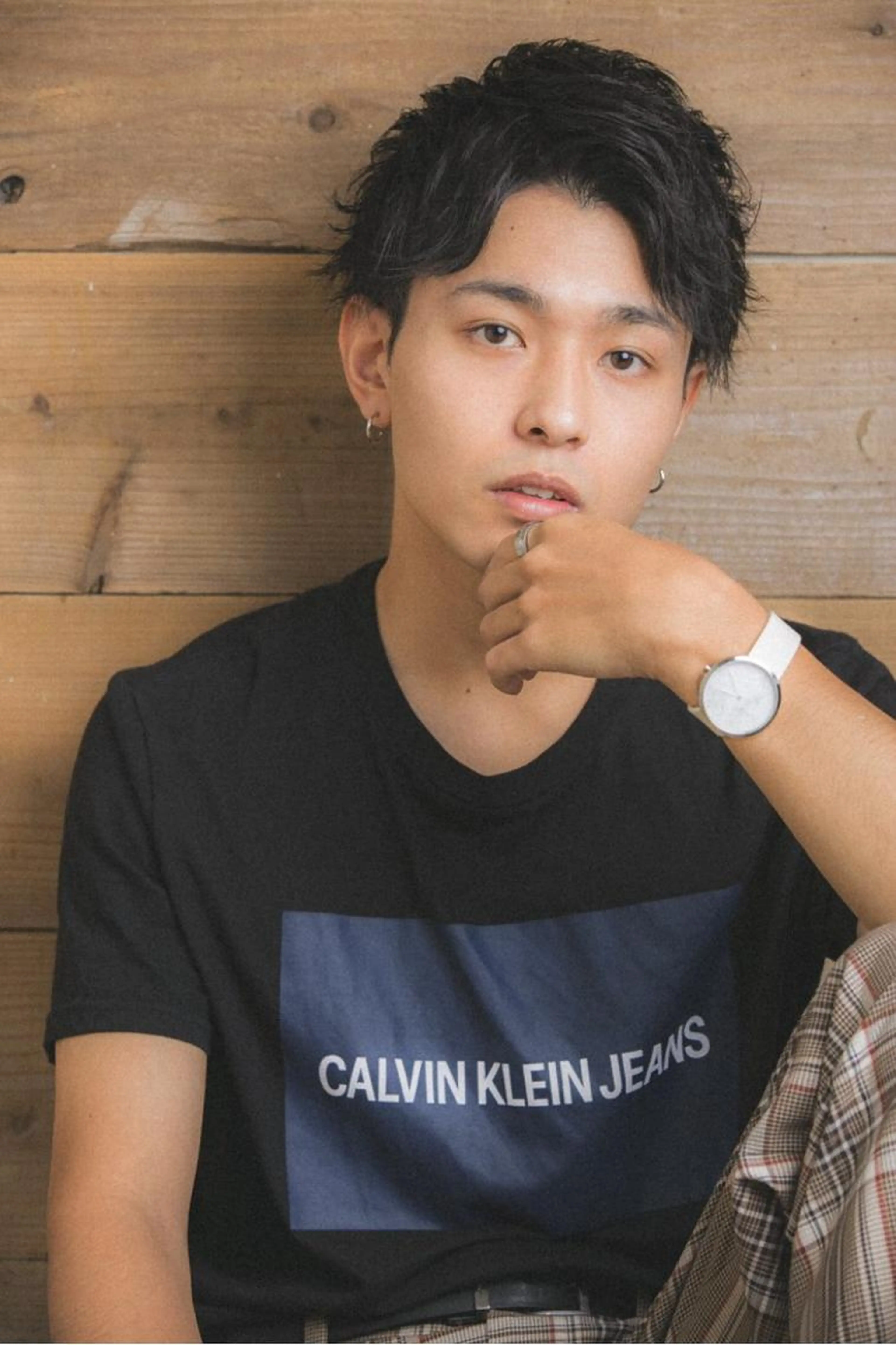 メンズカット×クレンジングシャンプー×眉カットの写真