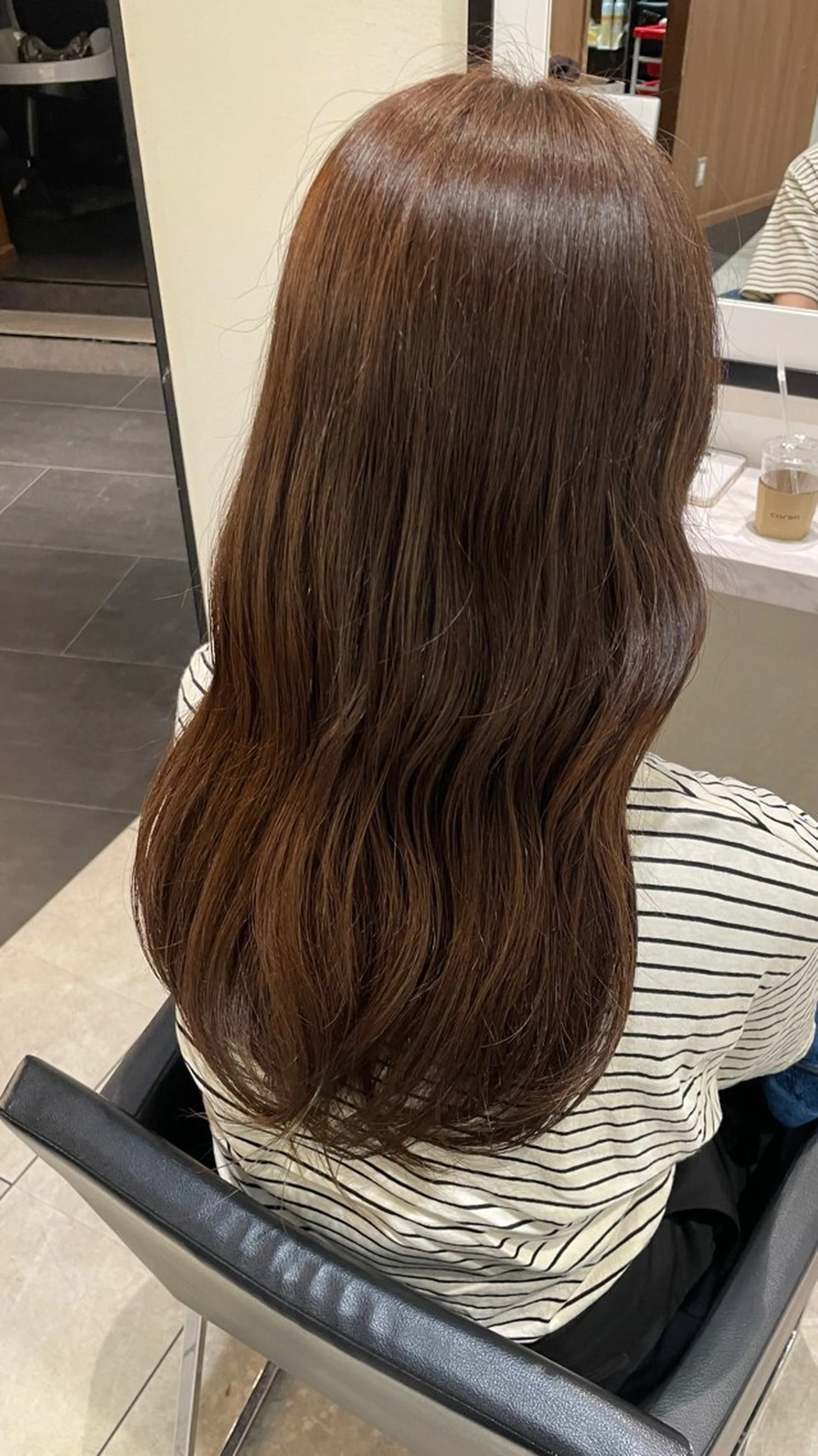 セミロング ヘアカラー トリートメント K-two  NAGOYA所属・K-two名古屋 菜月のヘアスタイル
