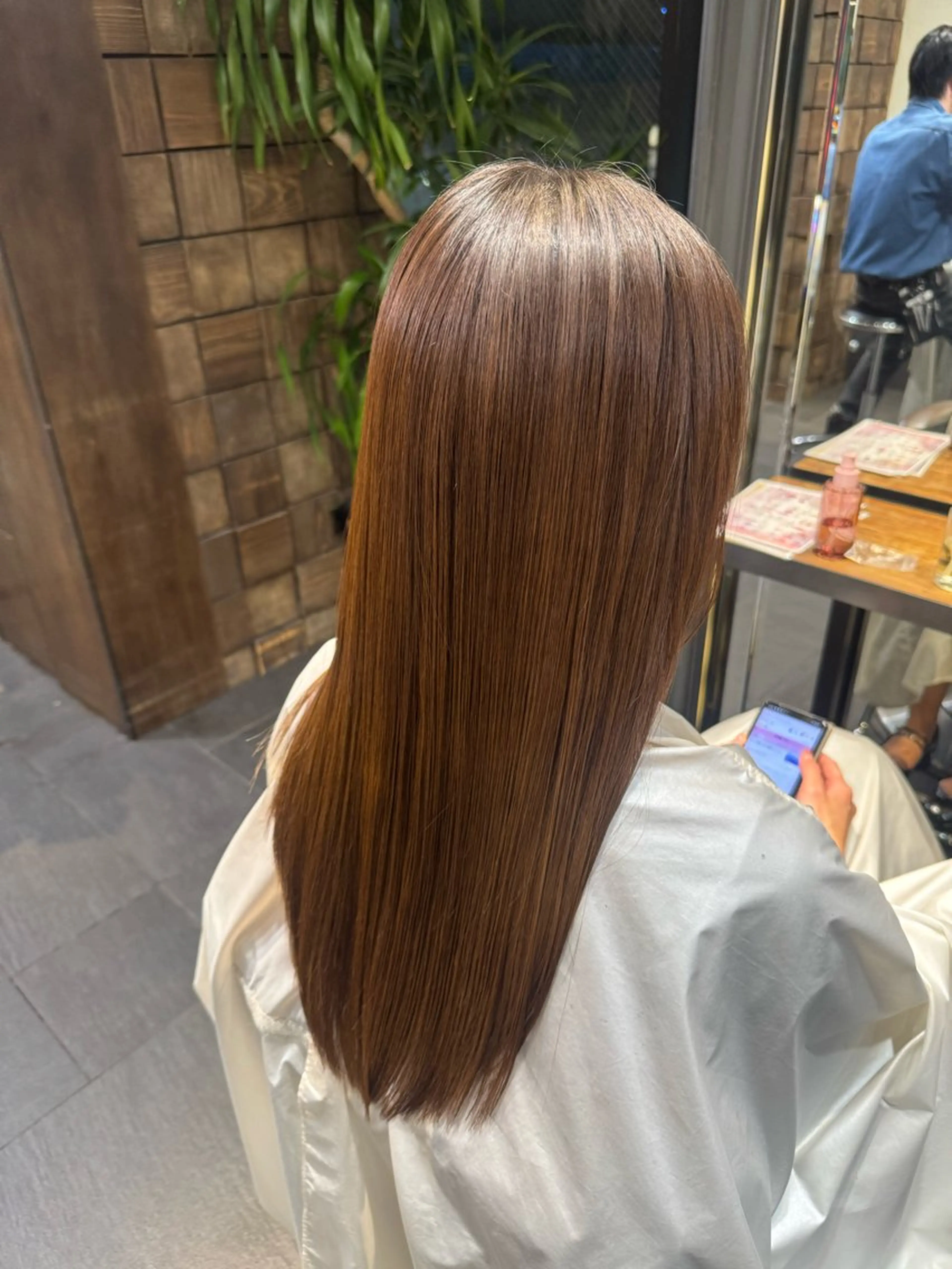 ロング カット トリートメント MINX ginza central所属・MINX/艶髪/ 髪質改善/岩城槙乃介のヘアスタイル