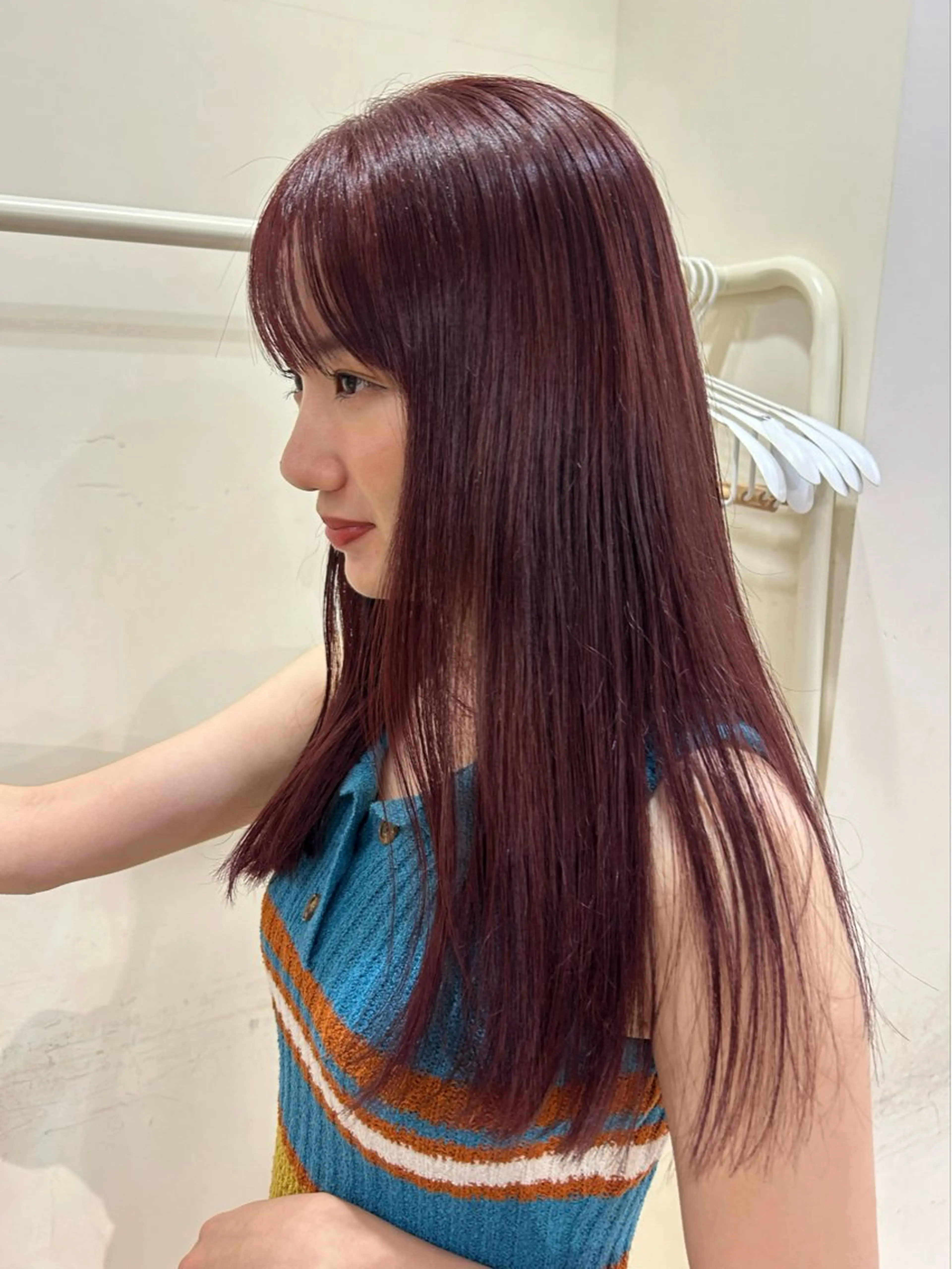 ロング 顔周り/レイヤー/ 透明感/あやか💕のヘアスタイル