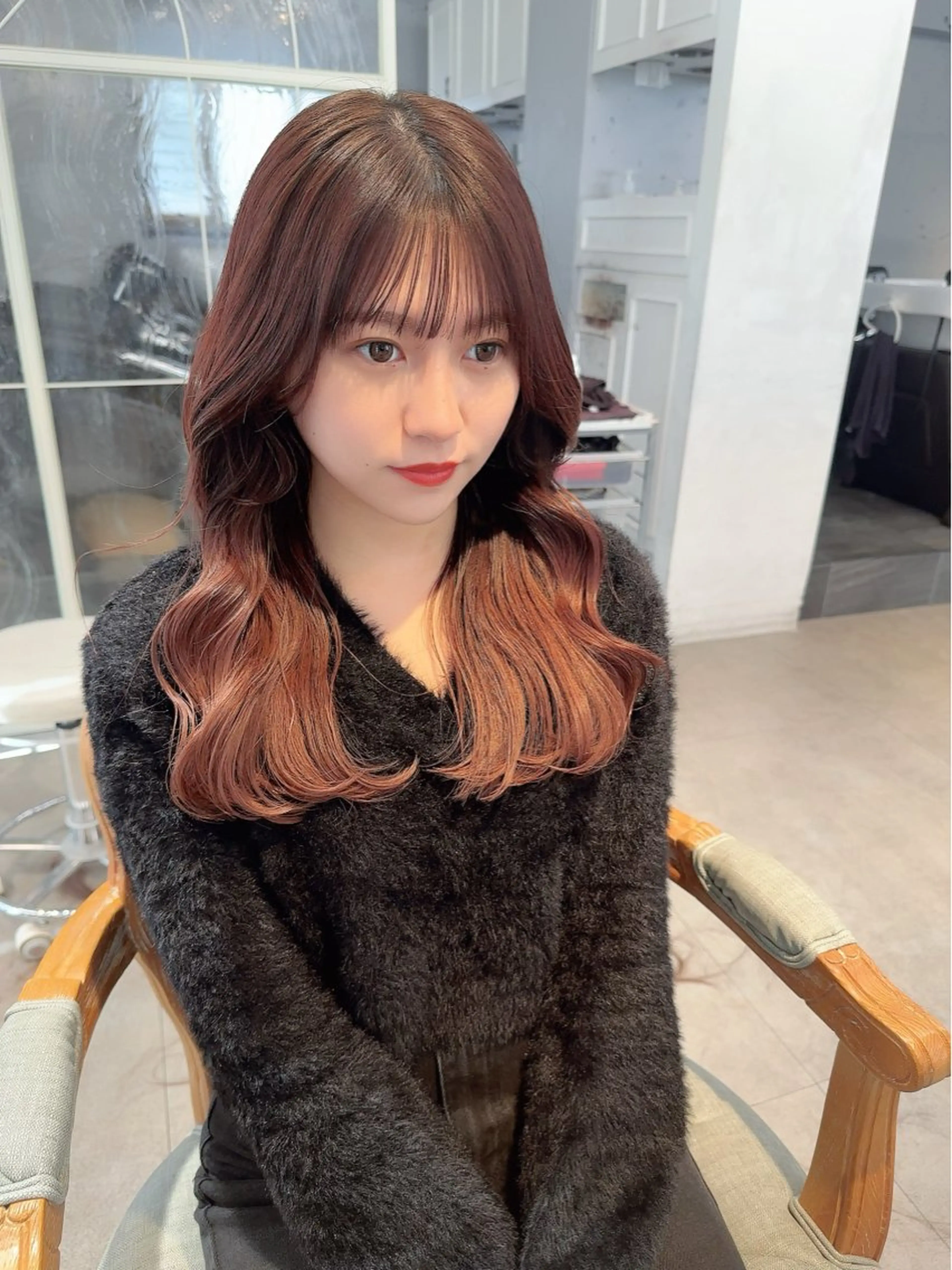 セミロング 瀬畑 拓海のヘアスタイル