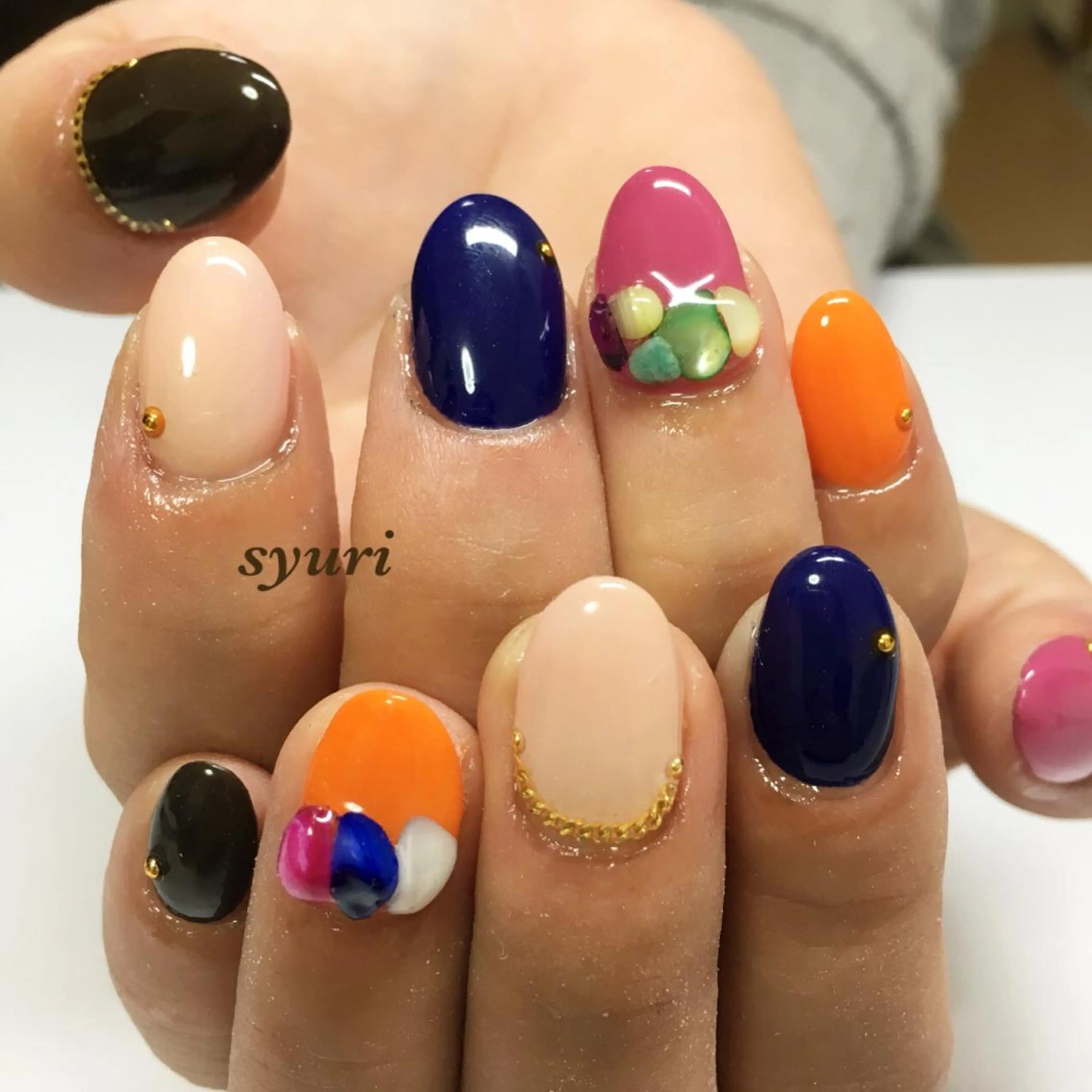 ネイル ハンドネイル syuri nailのネイルデザイン
