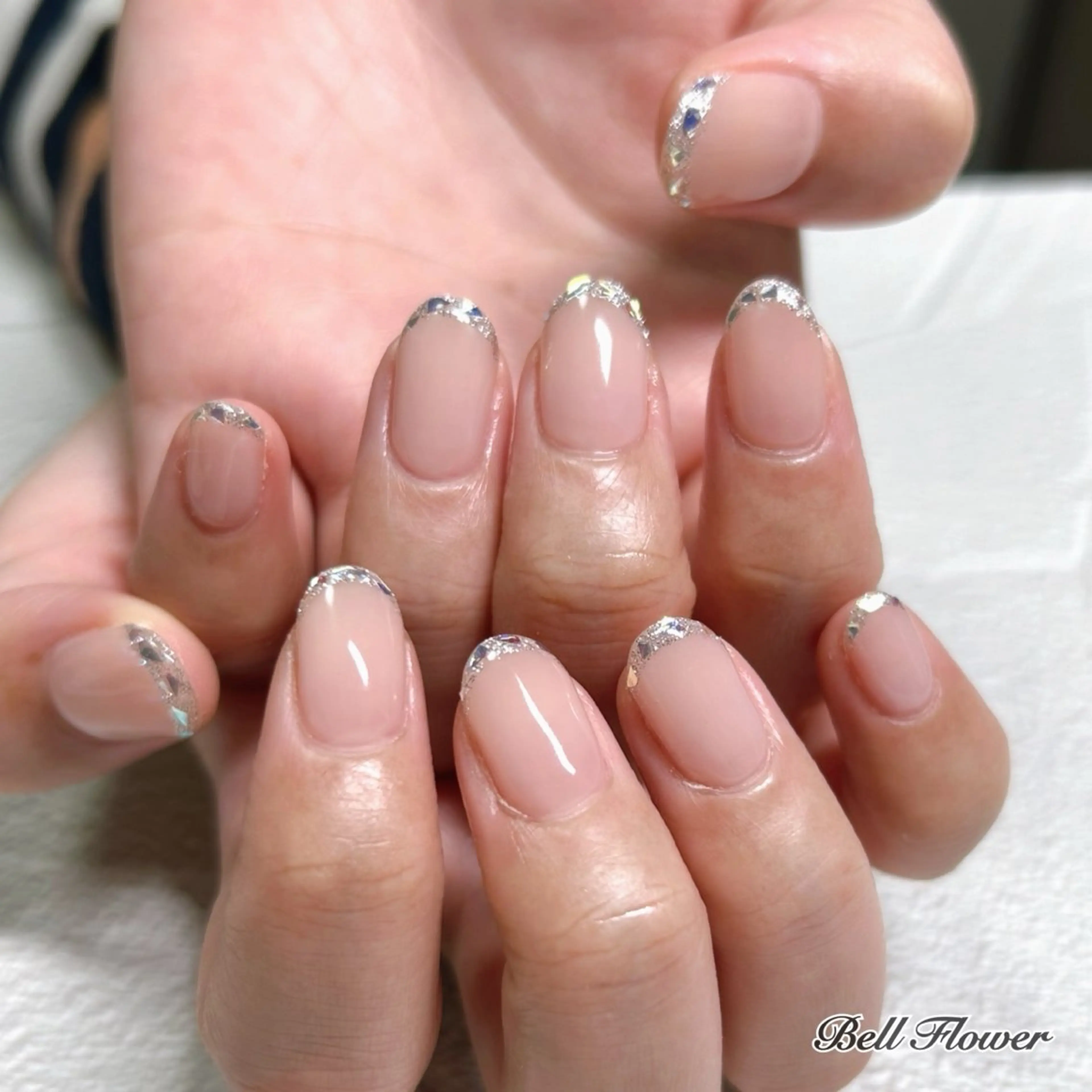 ネイル ハンドネイル Bell Flowerのネイルデザイン