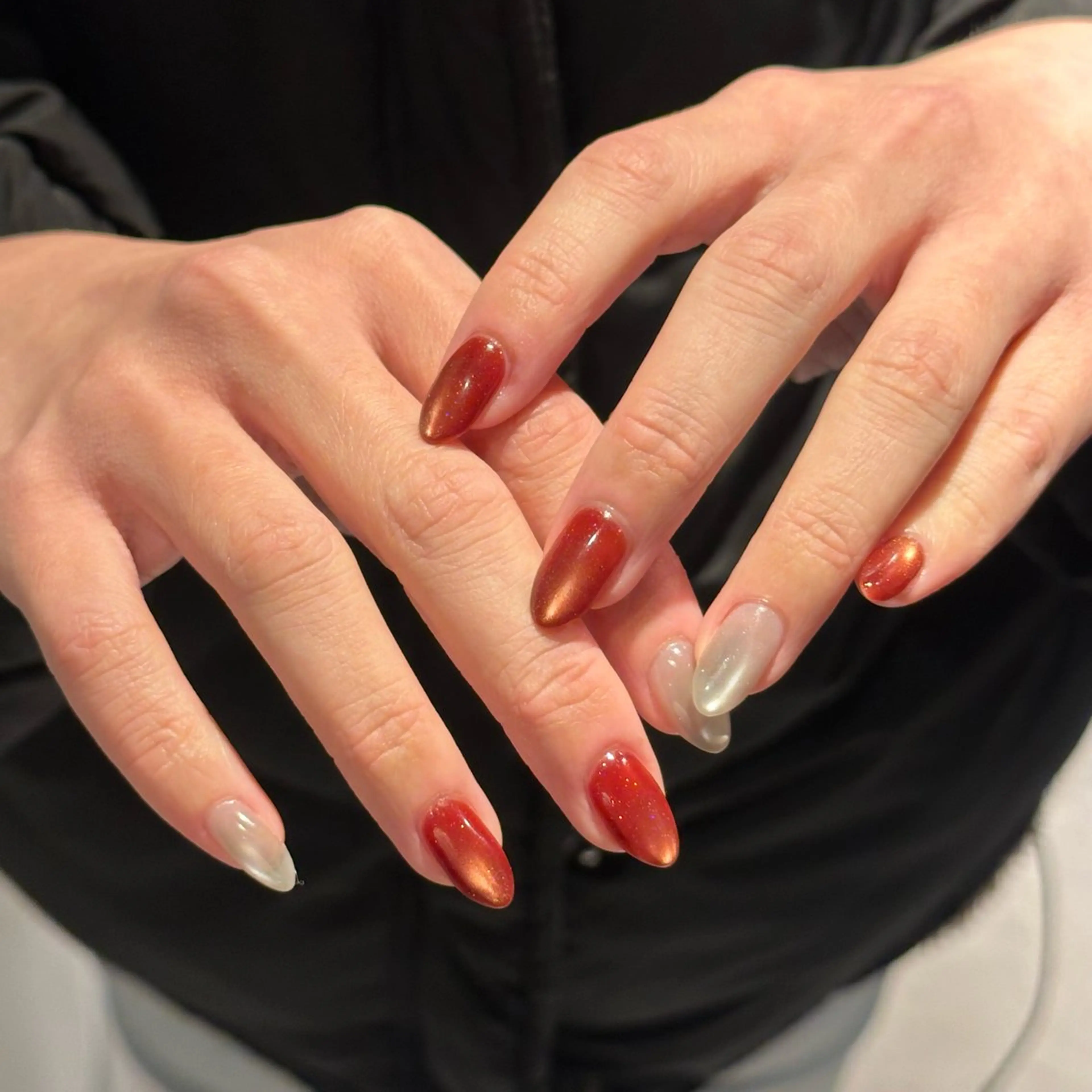 ネイル マグネットネイル Lanié yokokawaのネイルデザイン