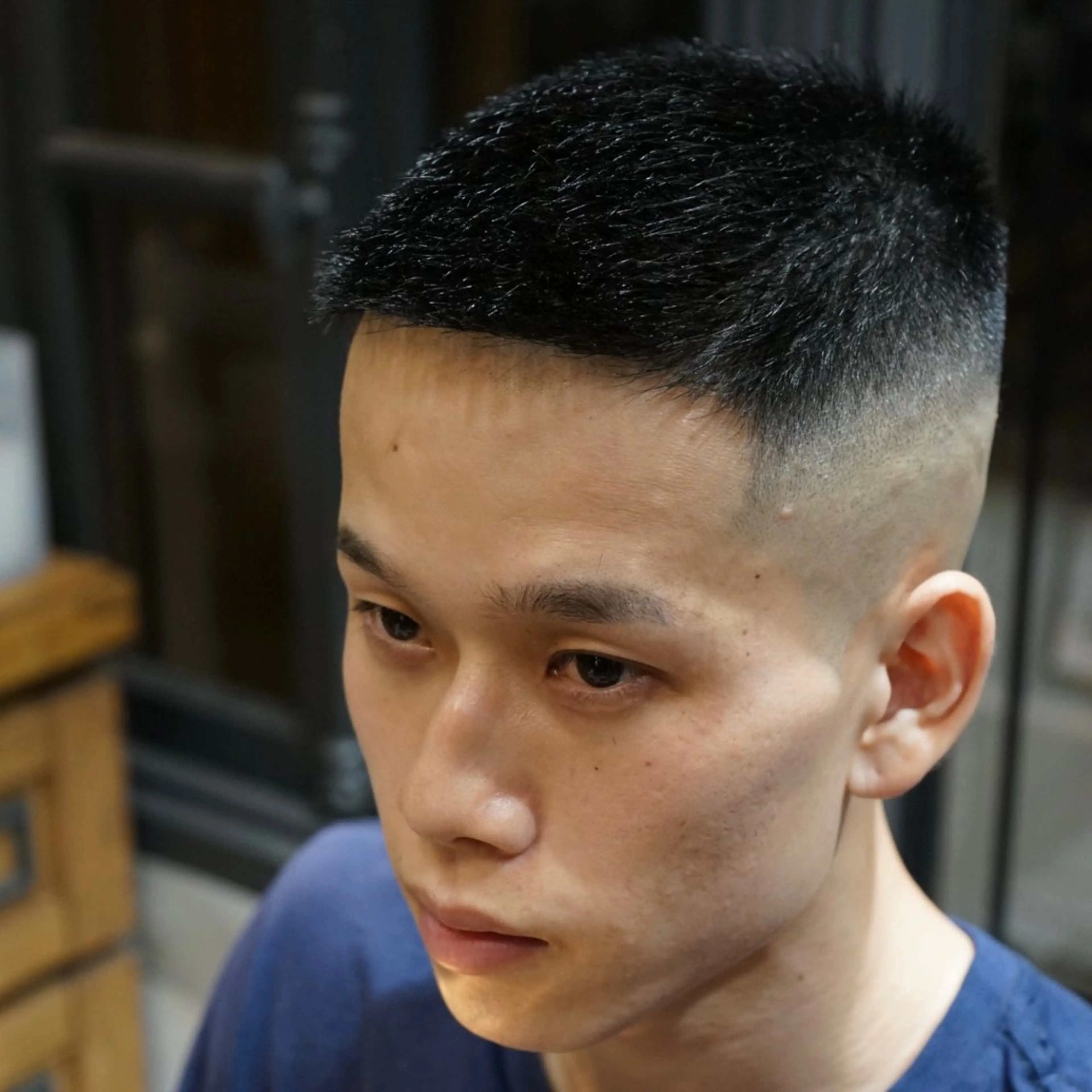 メンズ ビジネス フェードカット スキンフェード merry craftsmans factory所属・💈ᴍᴇʀʀʏ ᴋᴇɪsʜɪ💈のヘアスタイル