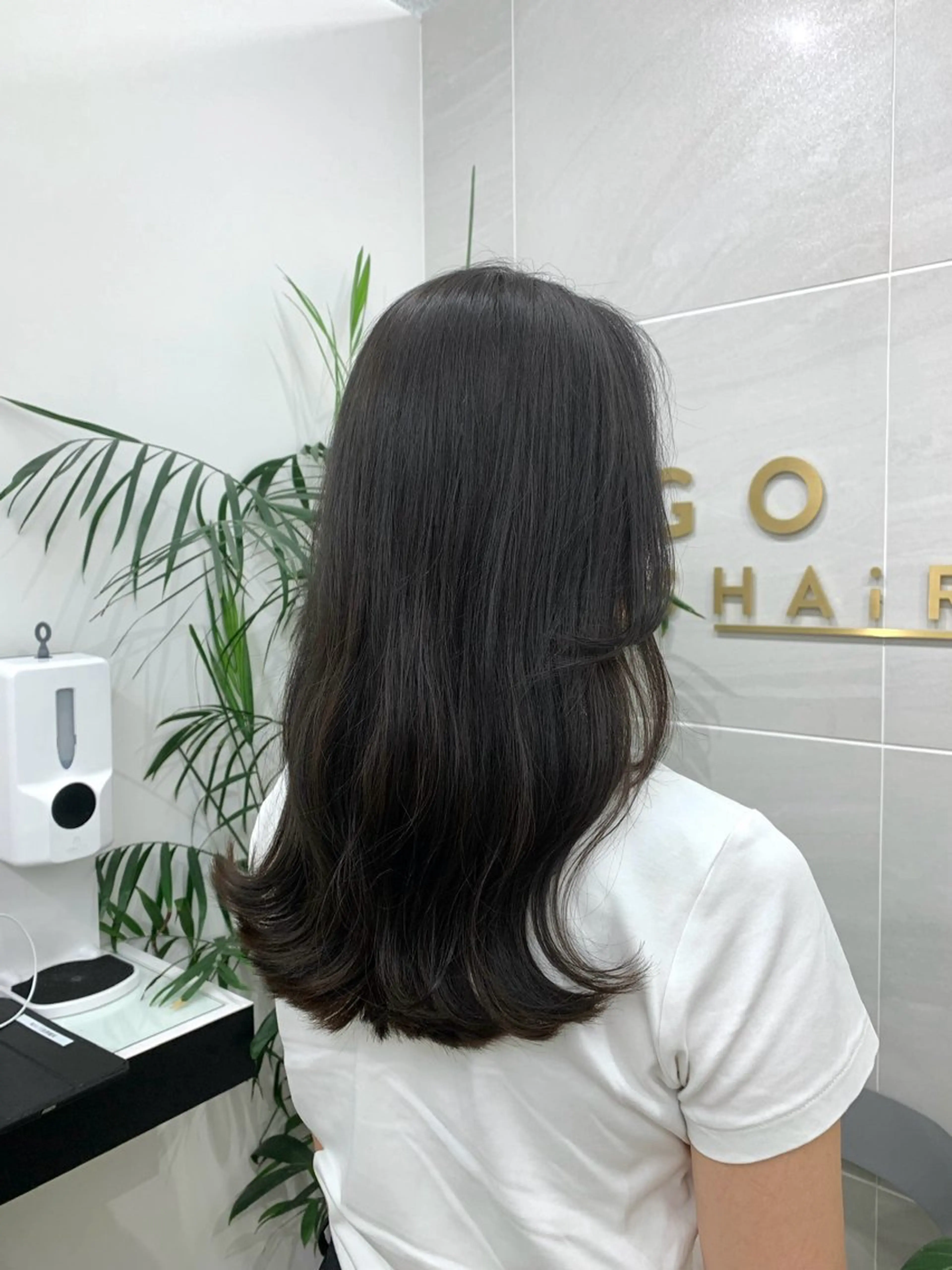セミロング カラー ヘアカラー ヘッドスパ 本格ヘッドスパ🌿 ×ヘア　佐藤のヘアスタイル