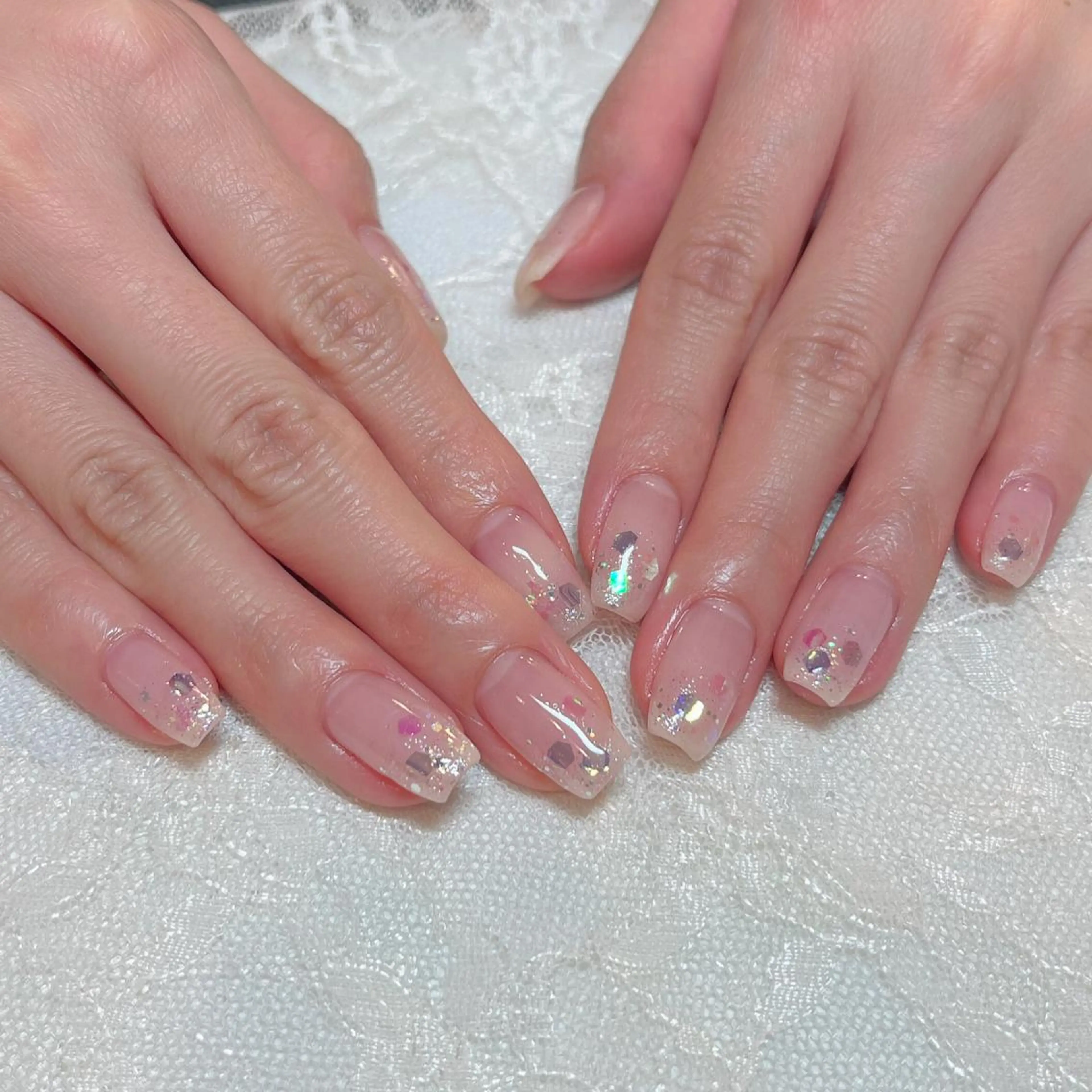 ネイル ピンク ハンドネイル aoinail所属・aoi nailのネイルデザイン