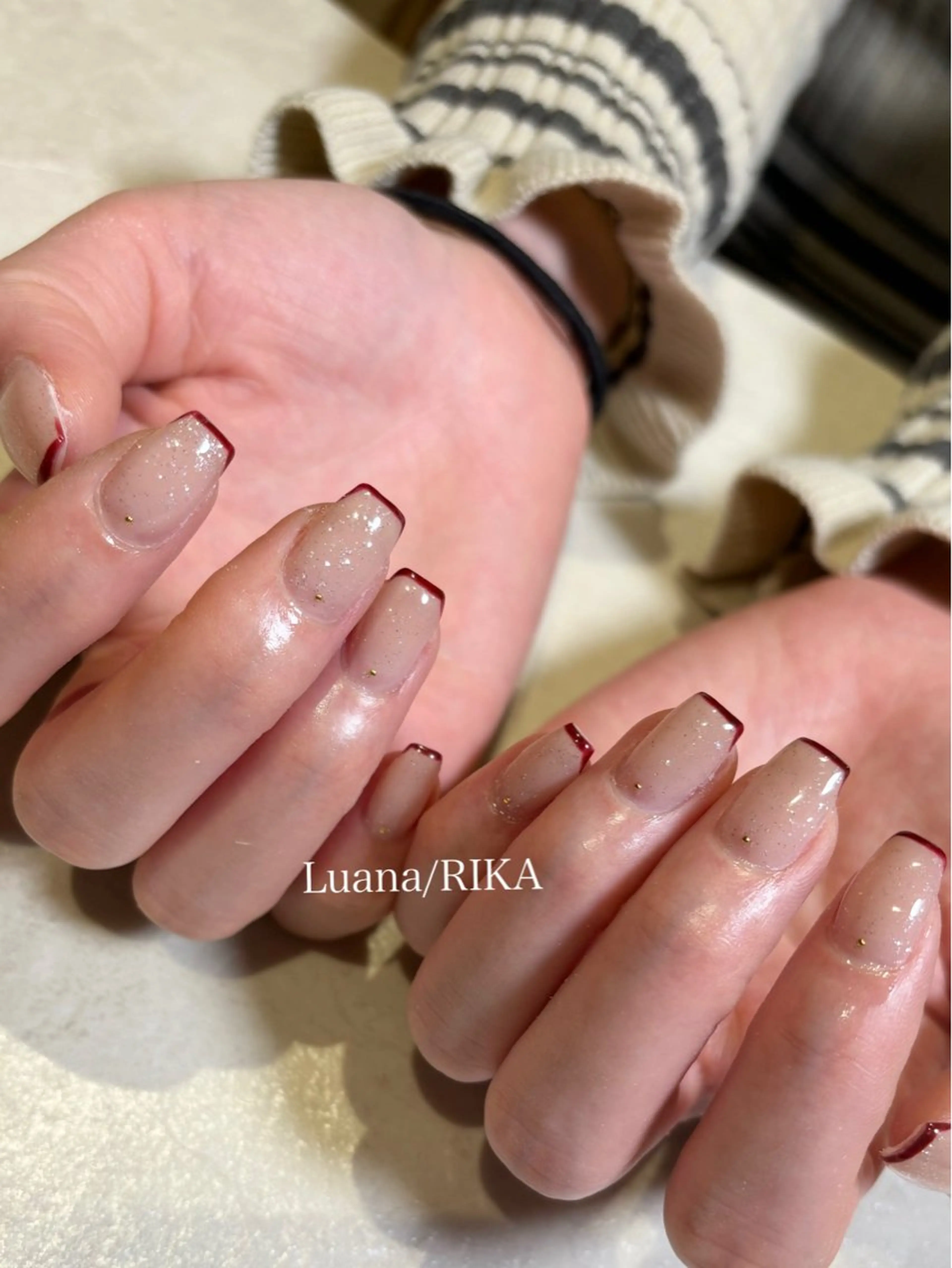 ネイル ハンドネイル Nail Salon Luana Rikaのネイルデザイン