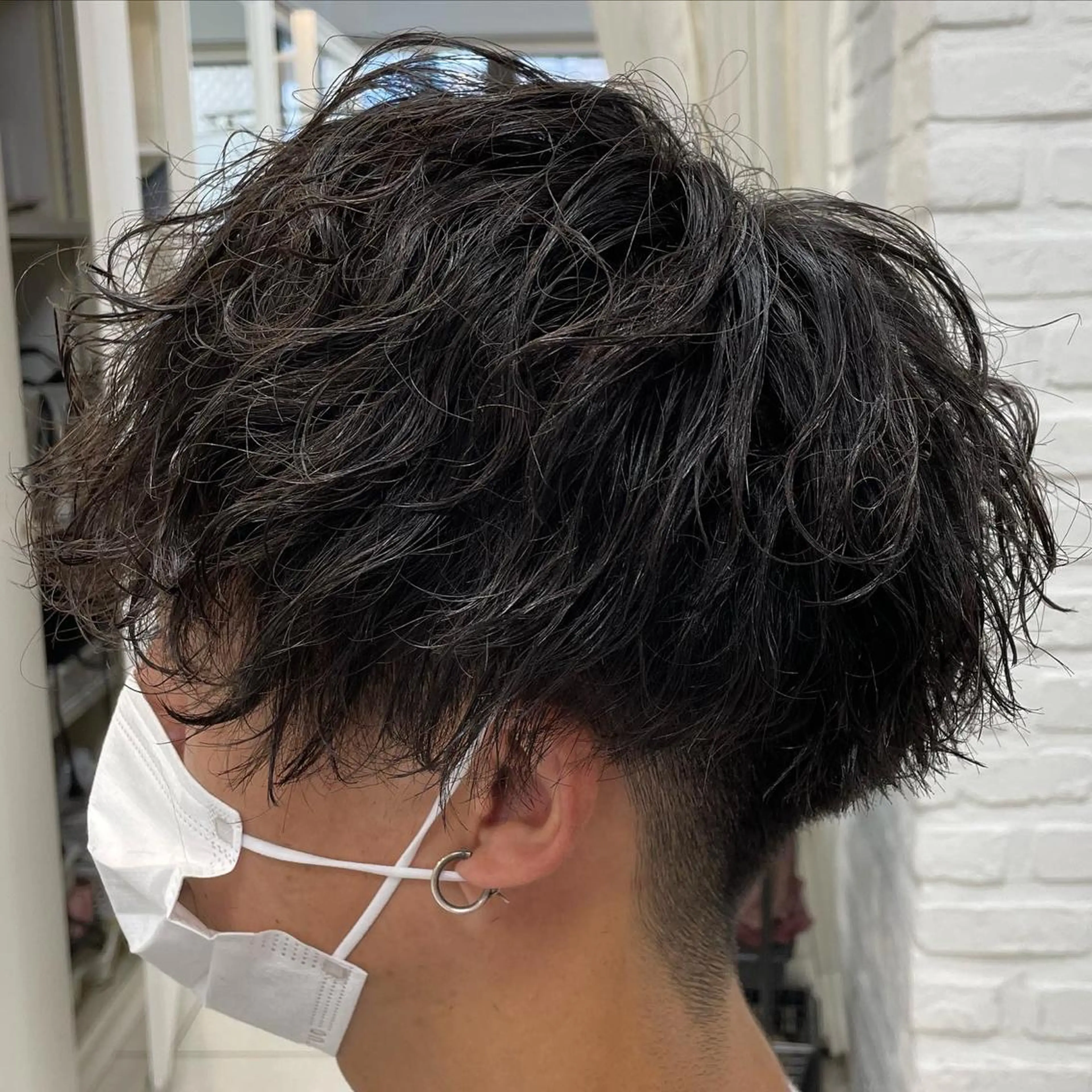 ショート カット パーマ トリートメント フェザーパーマ職人 🪶ryosukeのヘアスタイル
