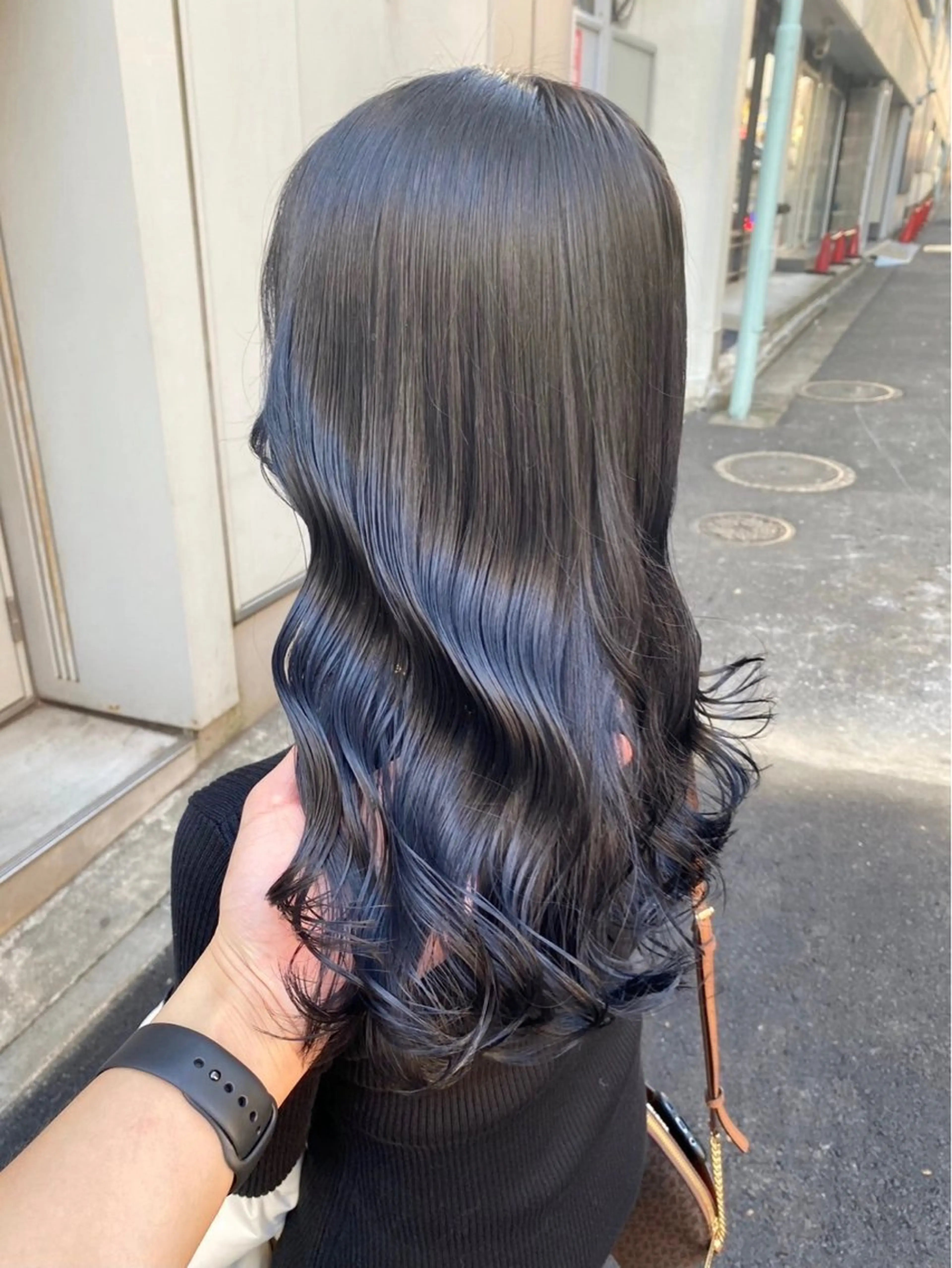 ロング カラー ヘアアレンジ 柔らかブラウン♡ うる艶ヘア♡yumiのヘアスタイル