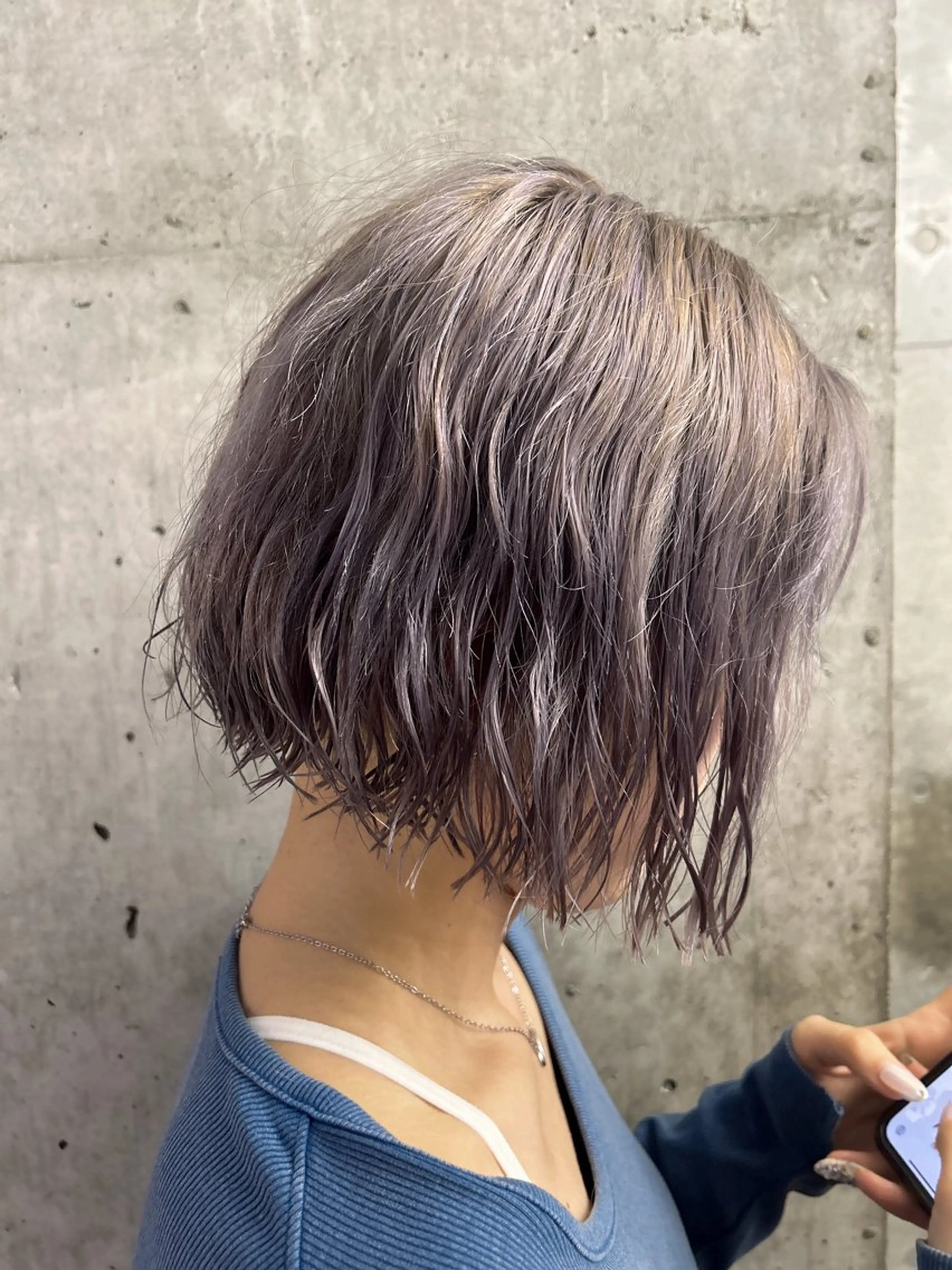 ミディアム カラー ヘアカラー トリートメント 🎨デザイン🥇 美髪・艶髪　日暮千敬のヘアスタイル