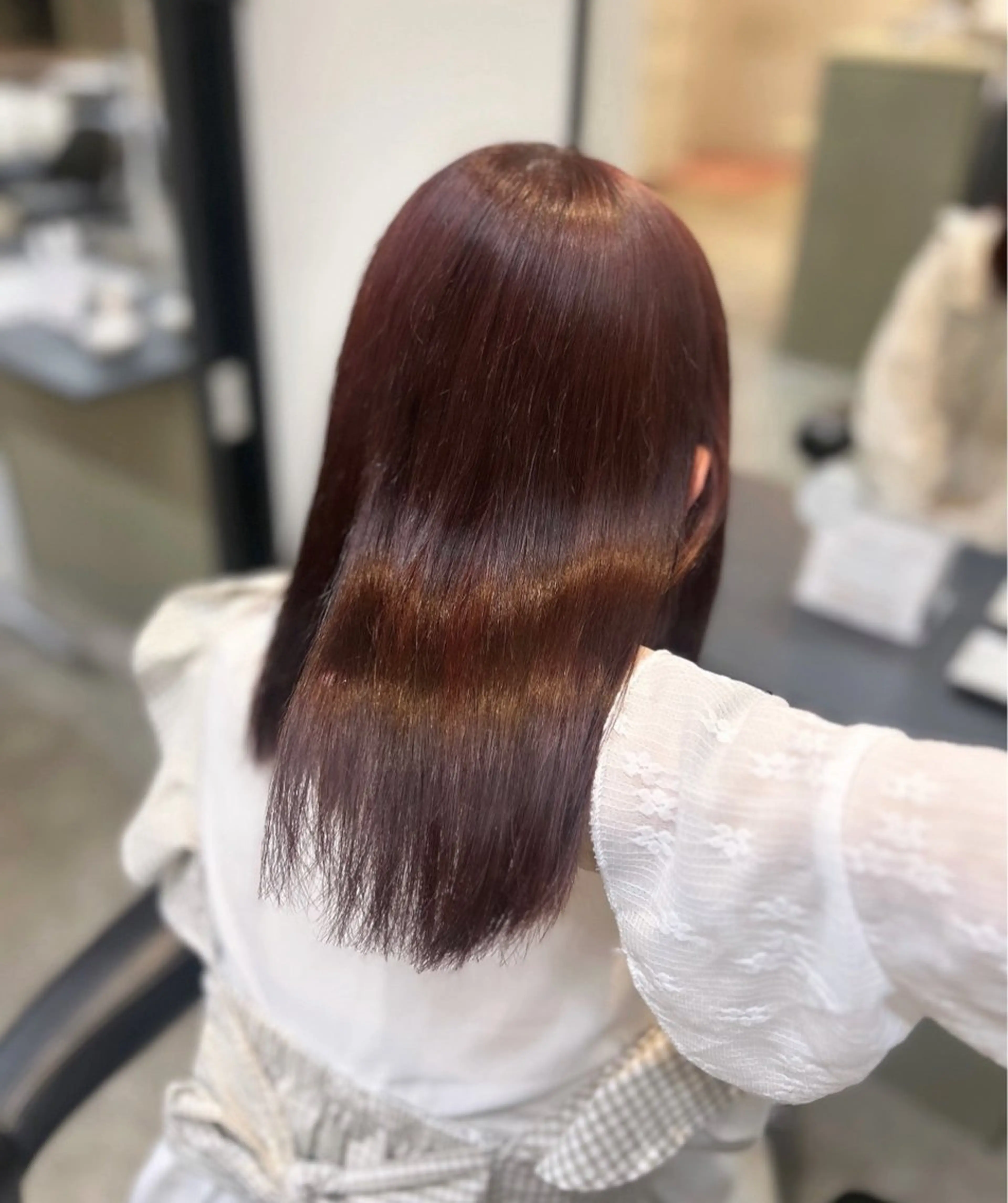 カラー ヘアカラー 透明感カラー୨୧ 松山理桜🩰˖ ࣪⊹のヘアスタイル