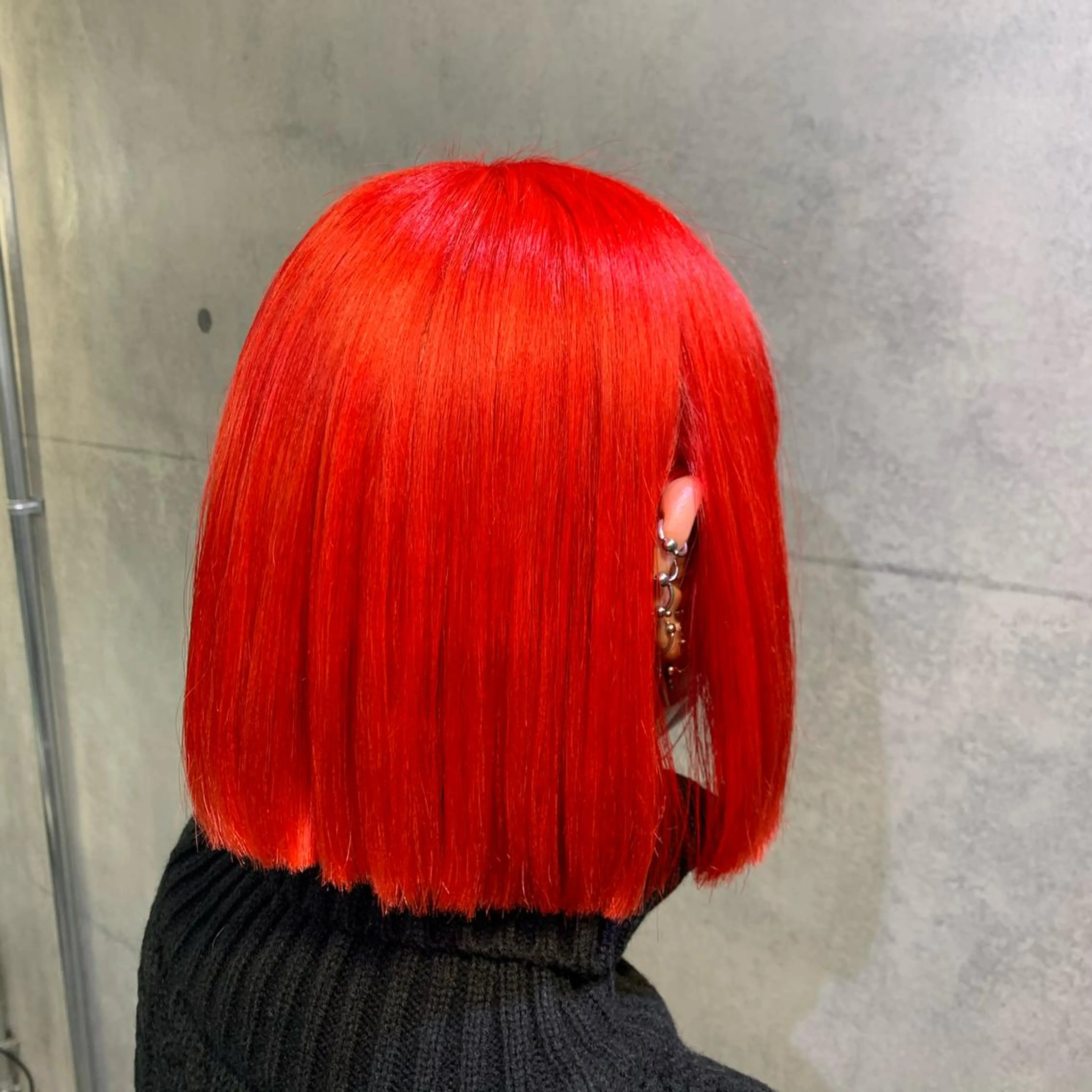 ショート カラー ヘアカラー 及川シゲル 髪質改善講師のヘアスタイル