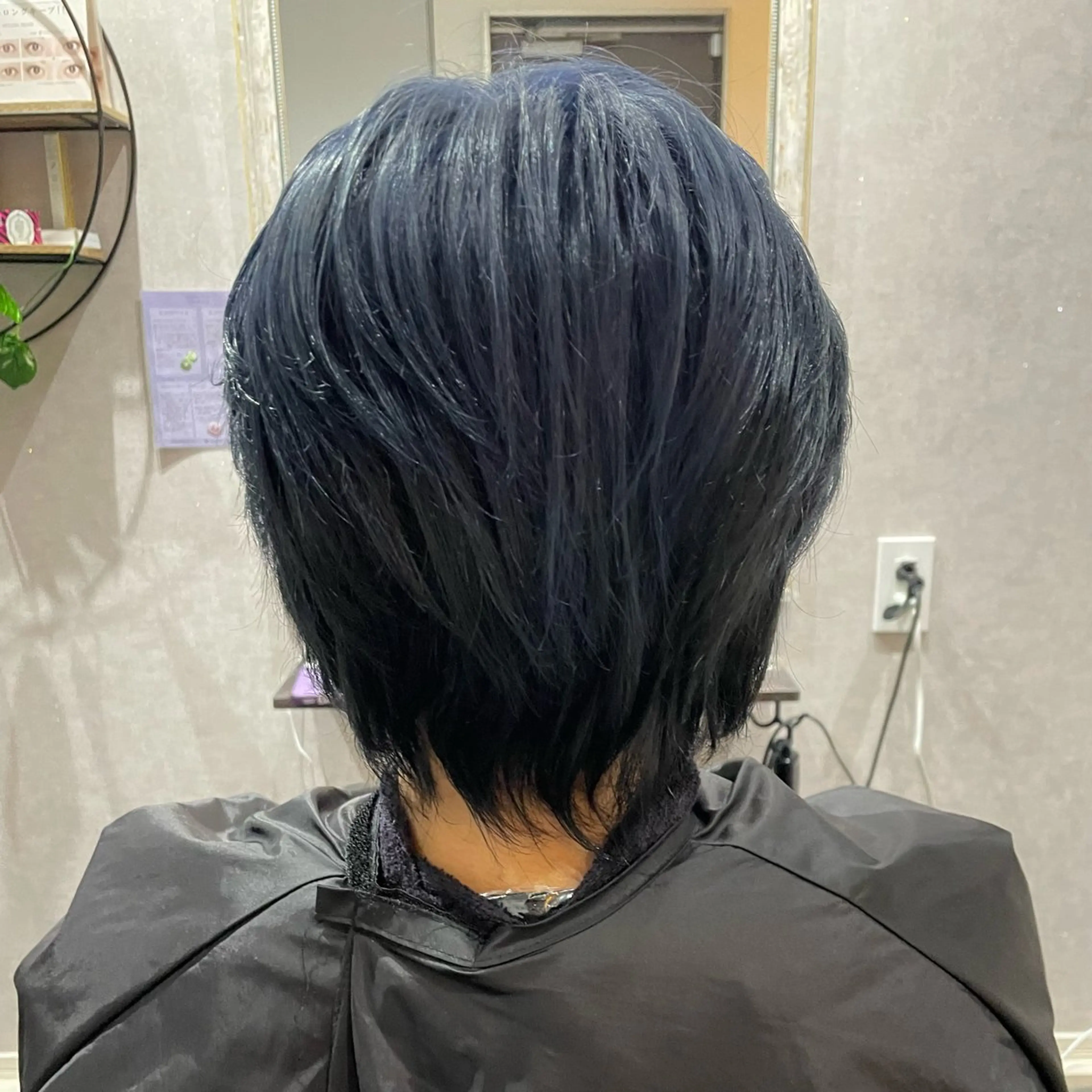 カラー ブルーカラー ダブルカラー ネイビーカラー Koti sakai mayuのマツエク・マツパデザイン