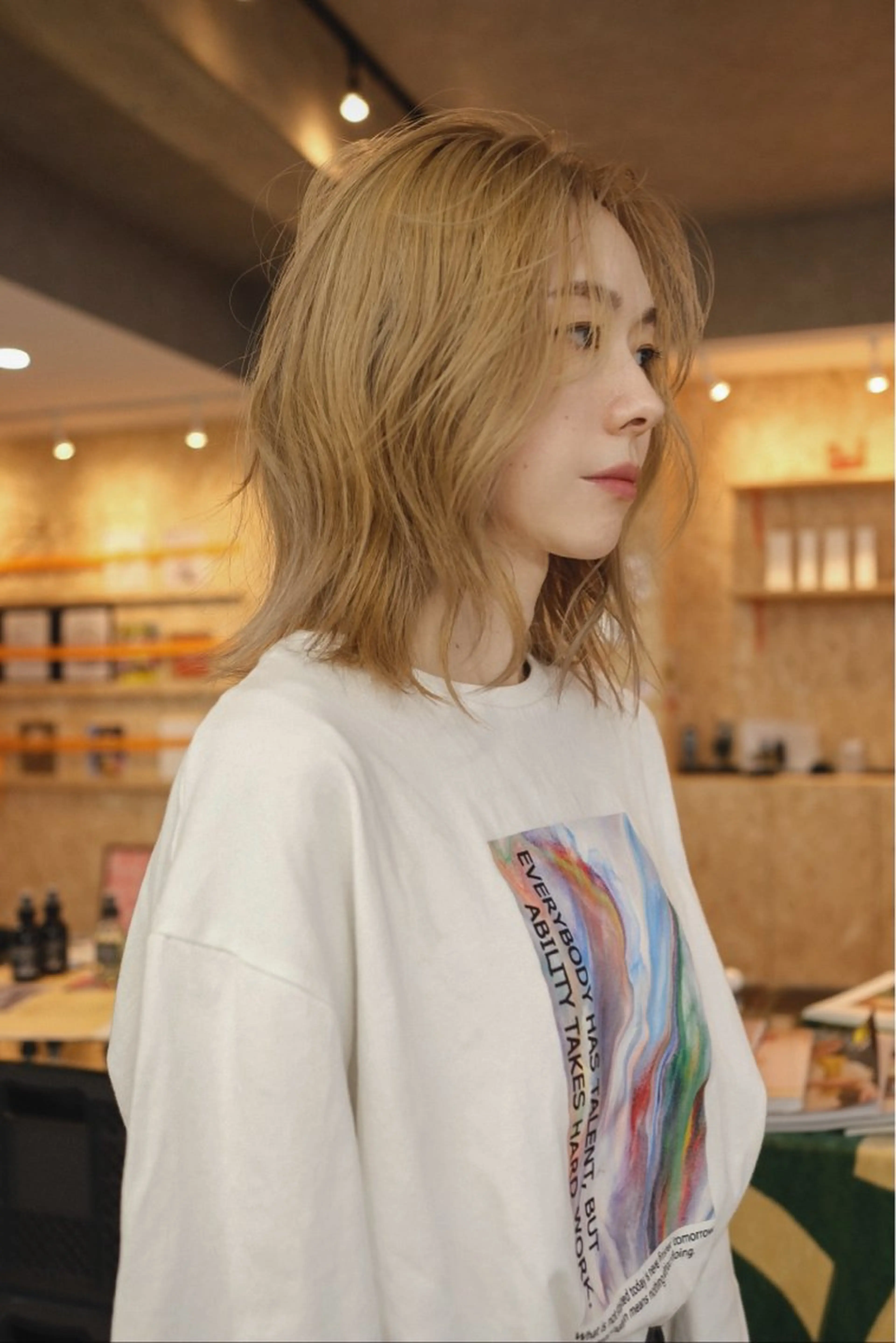 ミディアム カラー カット ヘアカラー トリートメント 栄・伏見 JOULE'Sのヘアスタイル