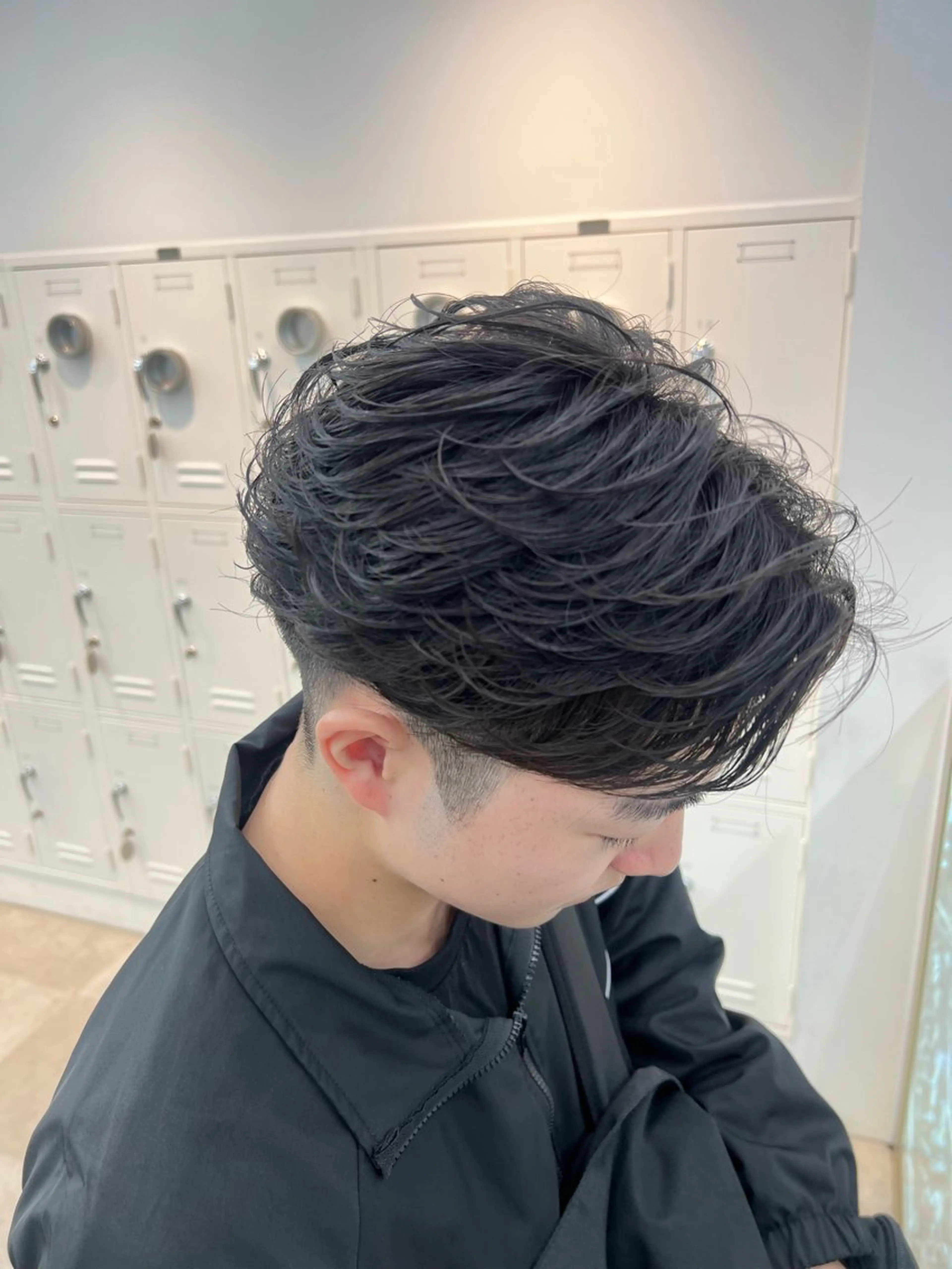 パーマ カット パーマ 🌀ソヘル/シャドウ ✨/メンズパーマ/栄のヘアスタイル