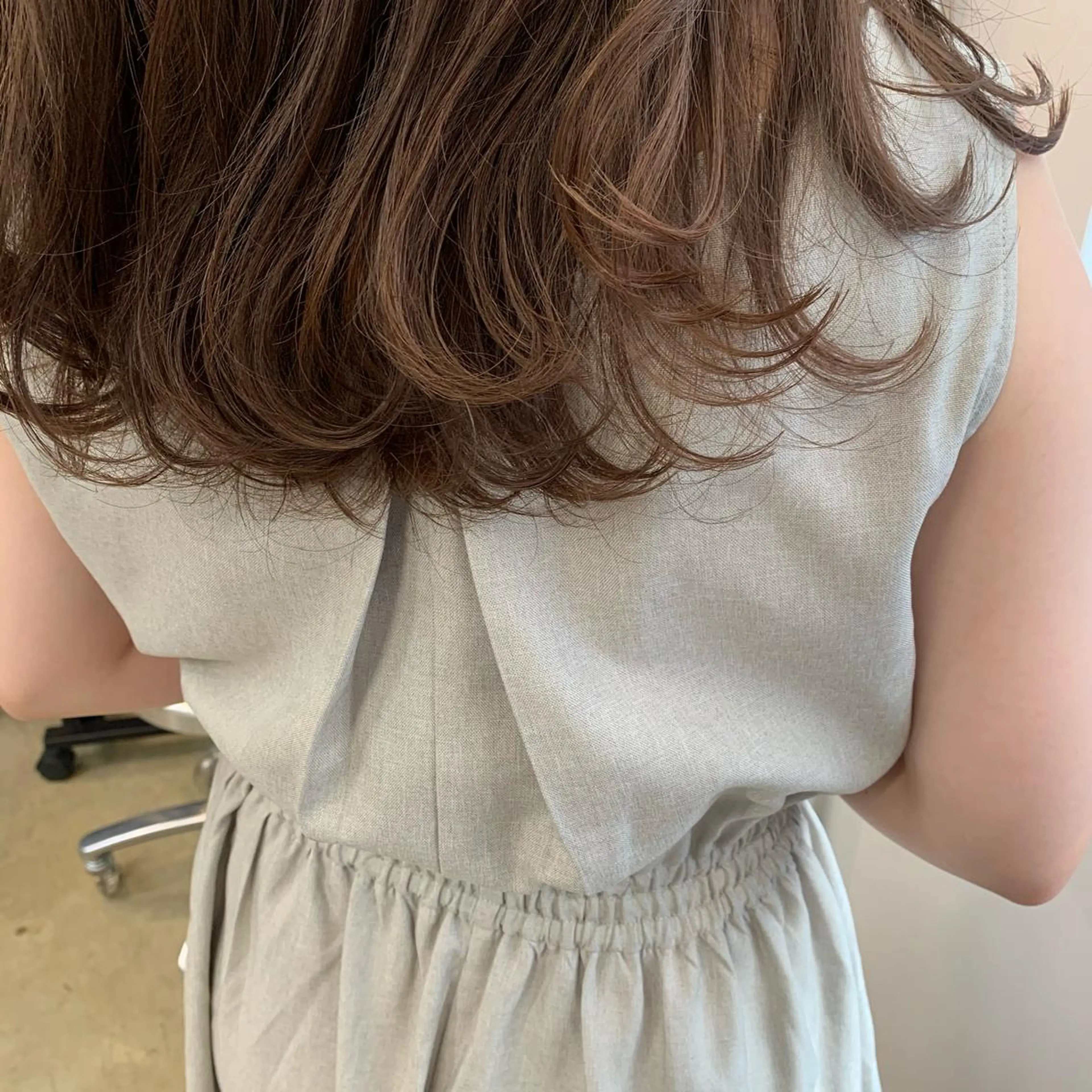セミロング 個室サロン　Fbeauty×Spica所属・トップ スタイリストのヘアスタイル