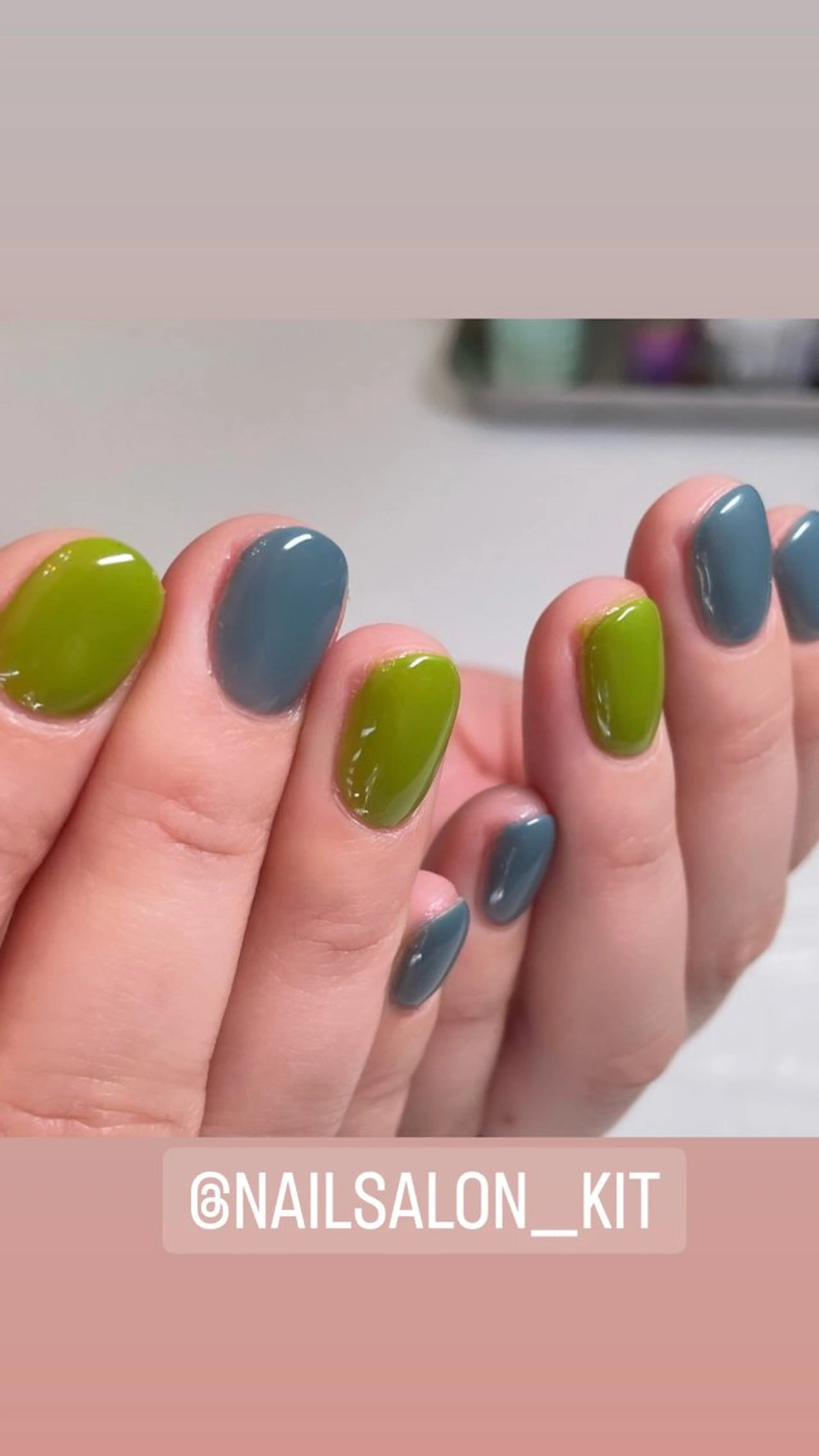 ネイル ワンカラーネイル nailsalon kitのネイルデザイン