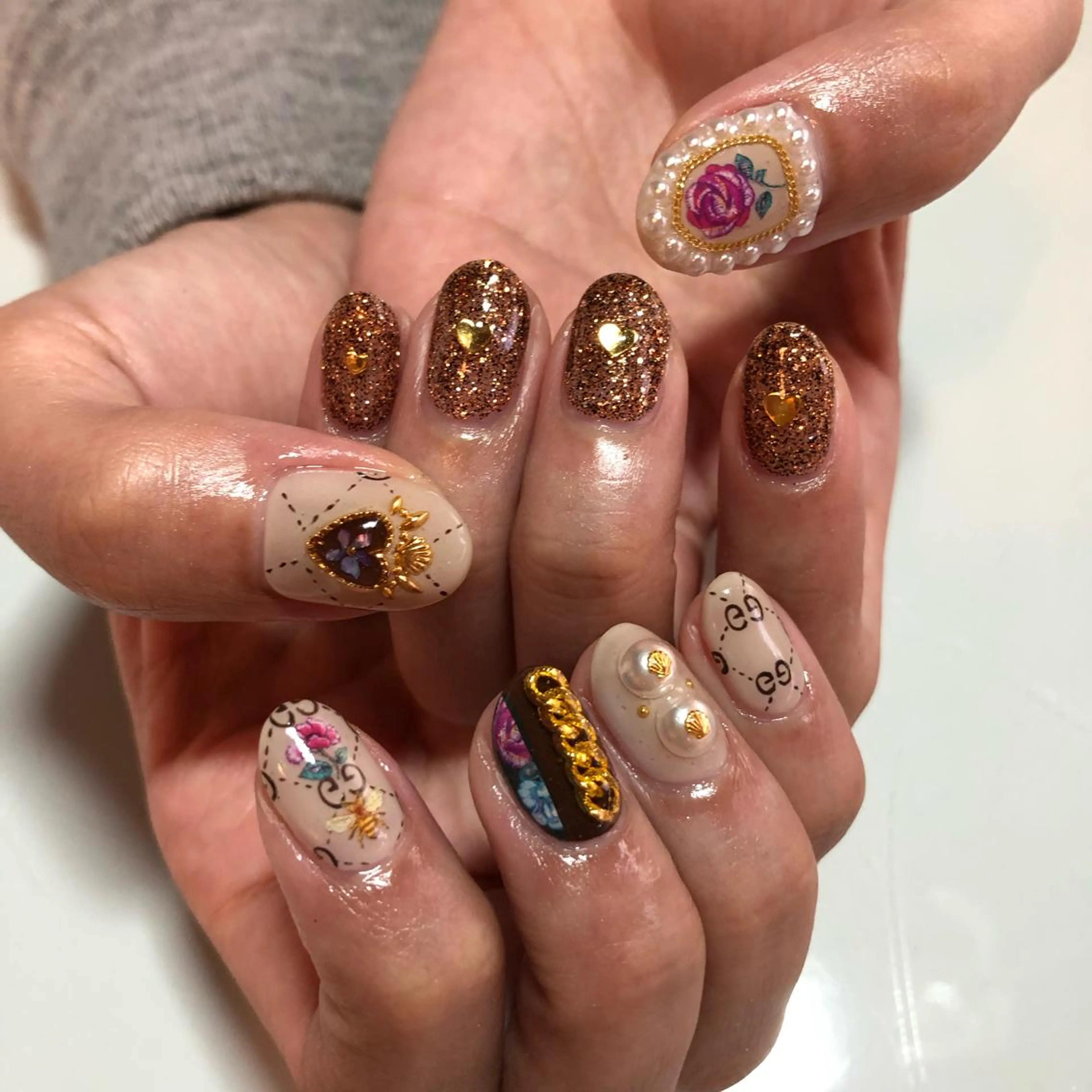 ネイル g-up nail所属・米田 律子のネイルデザイン