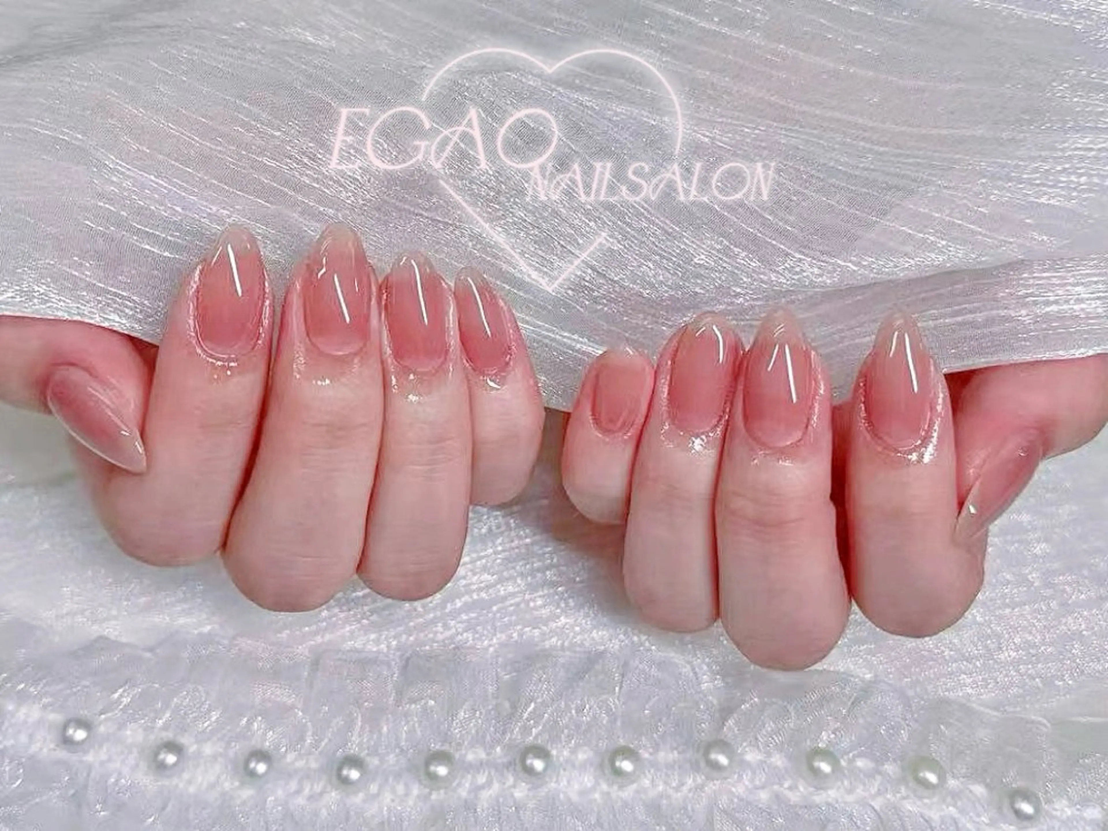 ネイル アートネイル フットネイル フレンチネイル ジェルネイル グラデーション ハンドネイル Egao Nail Salonのネイルデザイン