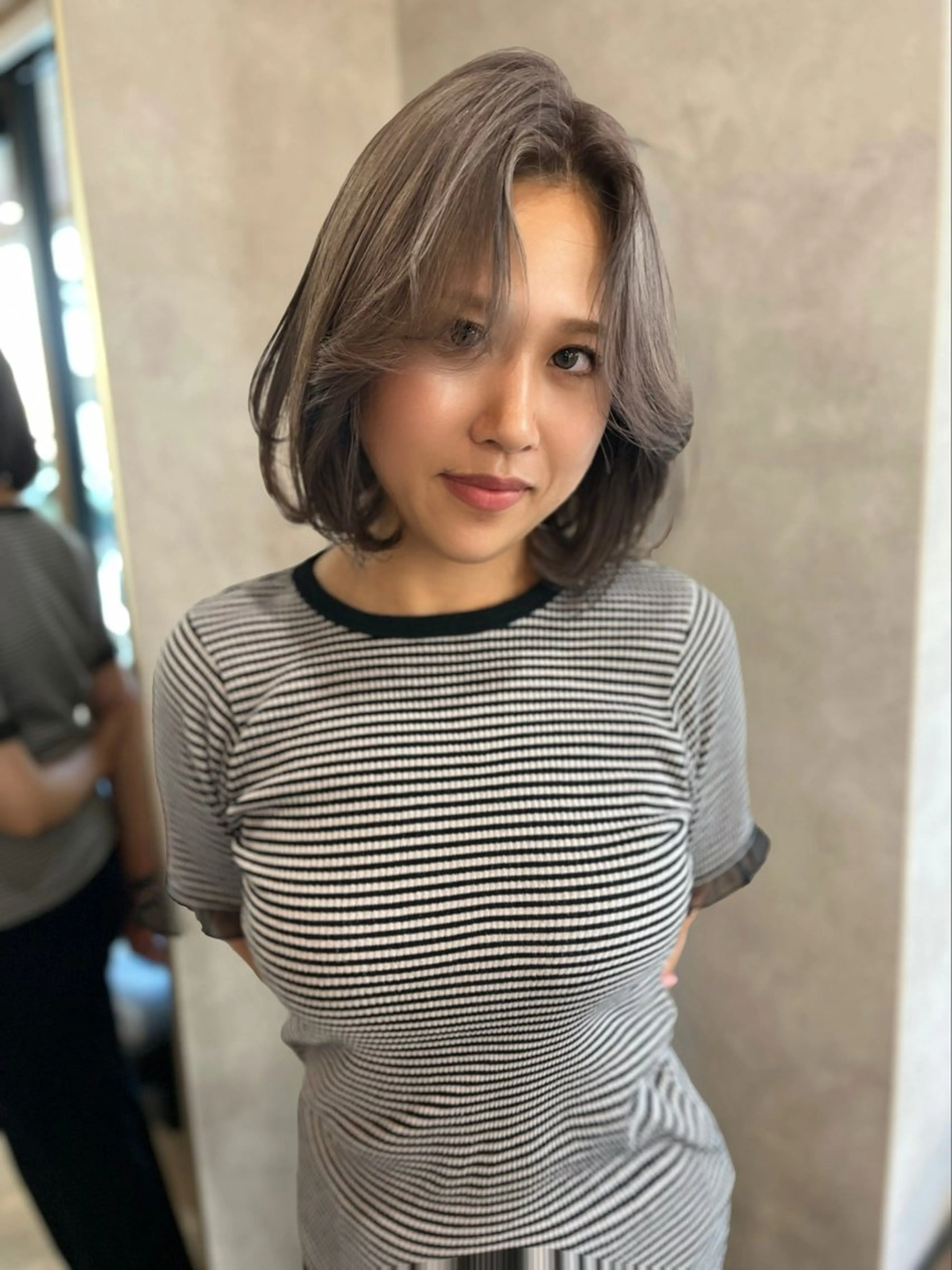 ミディアム ヘアカラー トリートメント 🔖RIENS /renaのヘアスタイル
