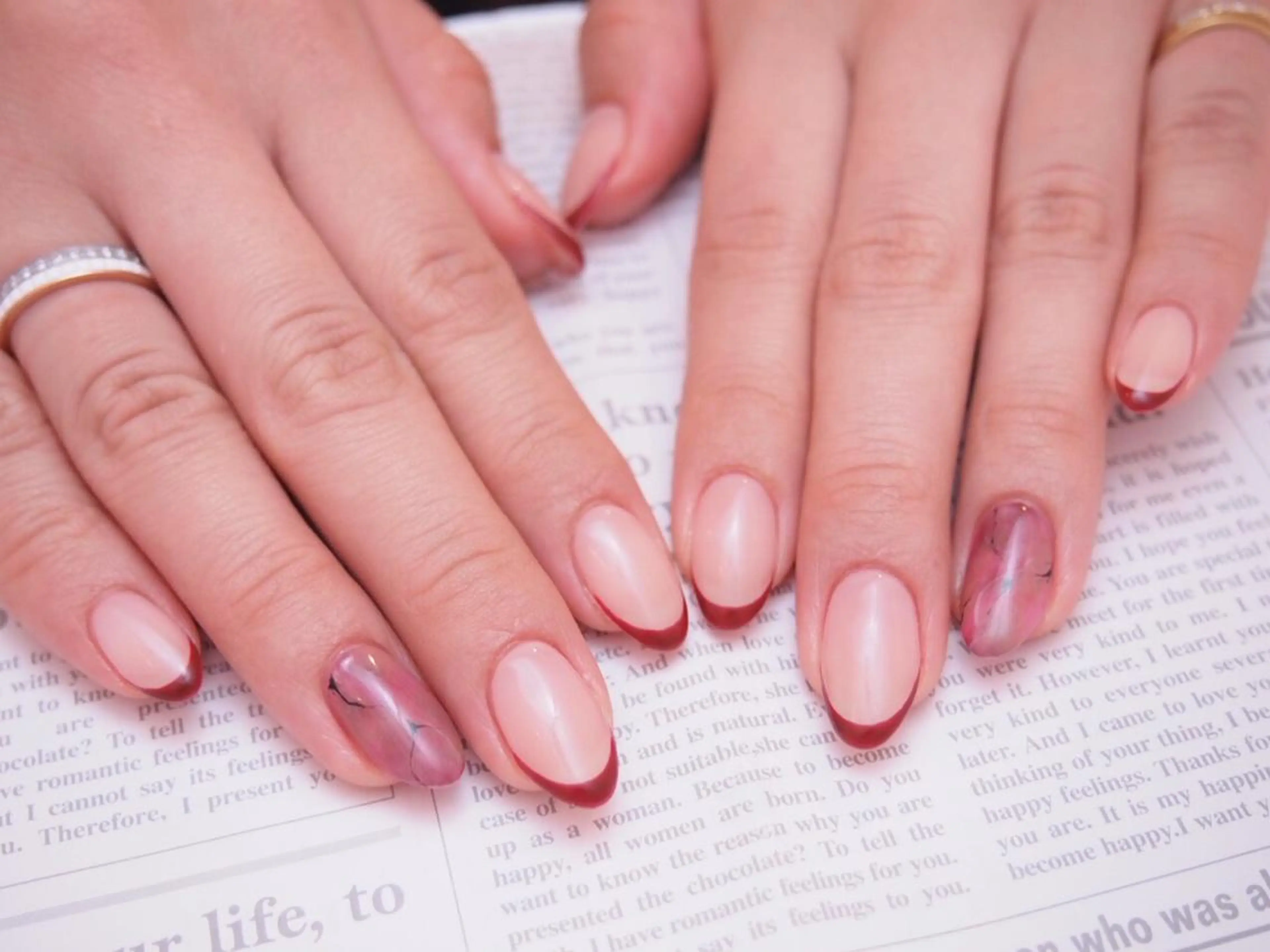 ネイル おそろいネイル NAIL'S MODAのネイルデザイン