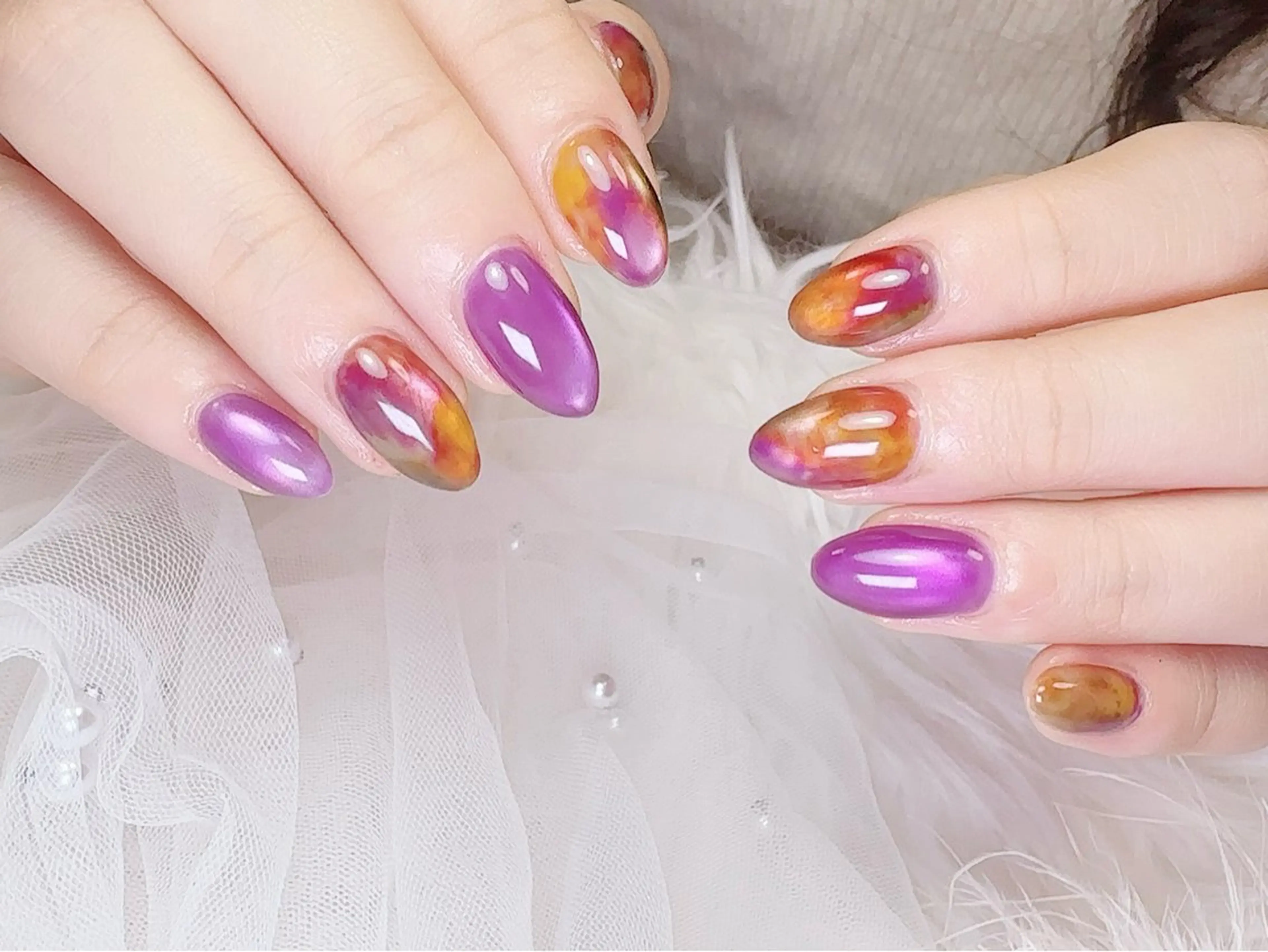 ネイル ハンドネイル ハンドケア nail salon Feerieのネイルデザイン