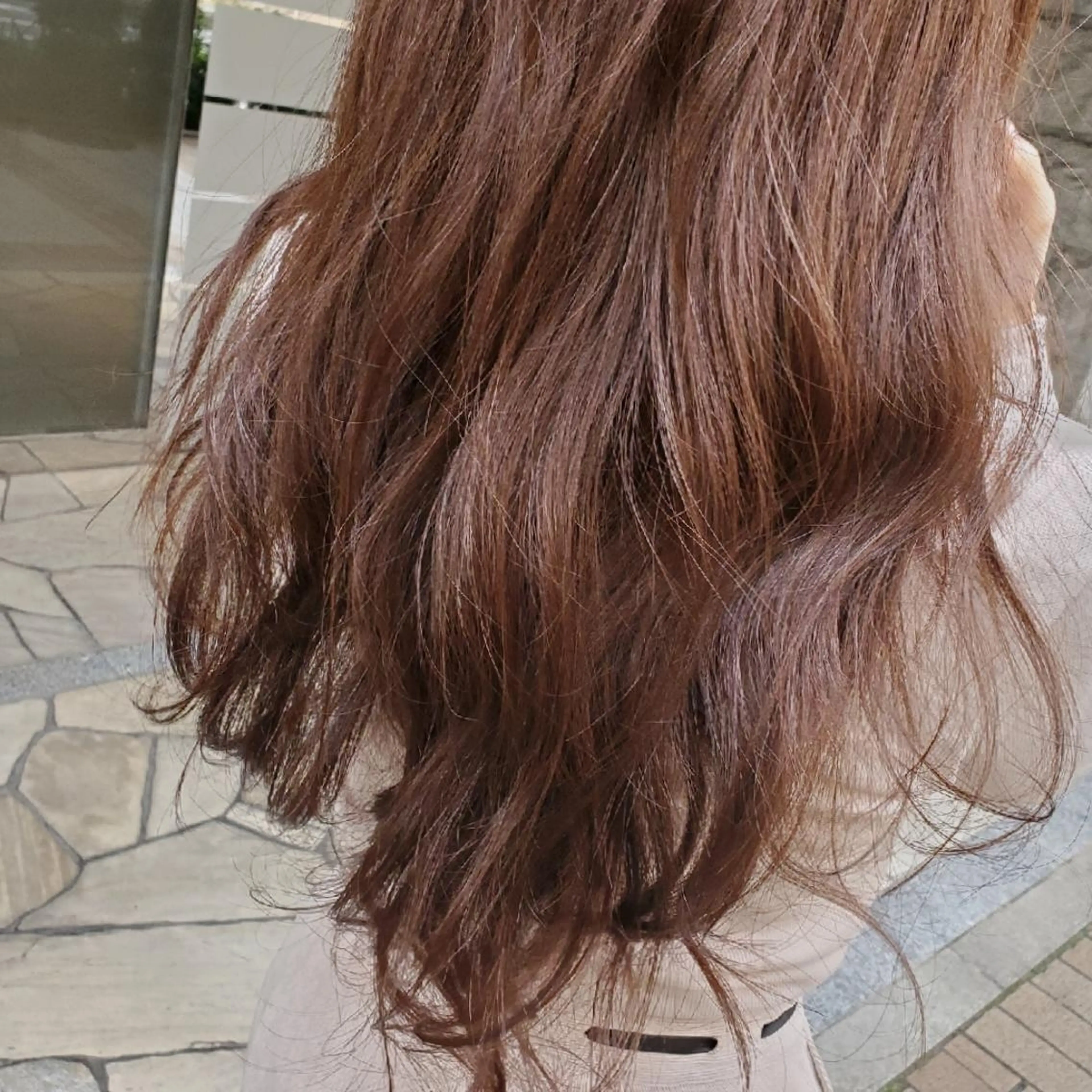 ロング カラー ヘアアレンジ See by merのマツエク・マツパデザイン