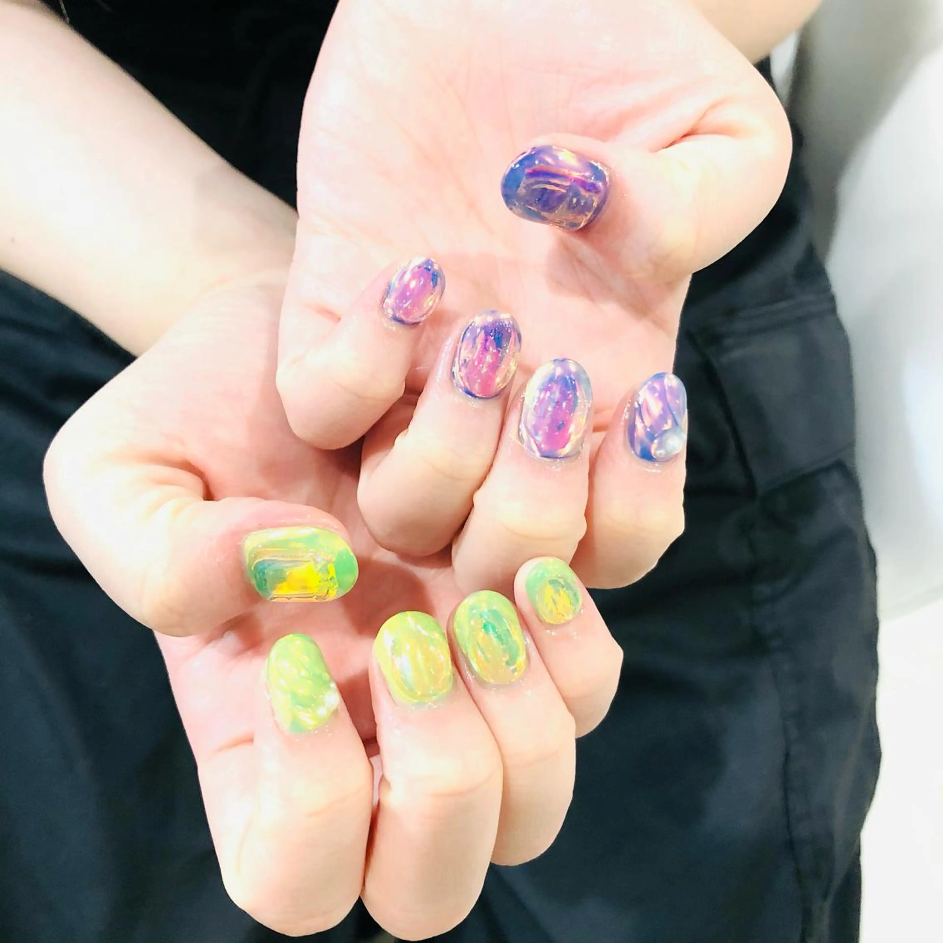 ネイル ニュアンスネイル H3(エイチスリー)所属・H3 hitoのネイルデザイン