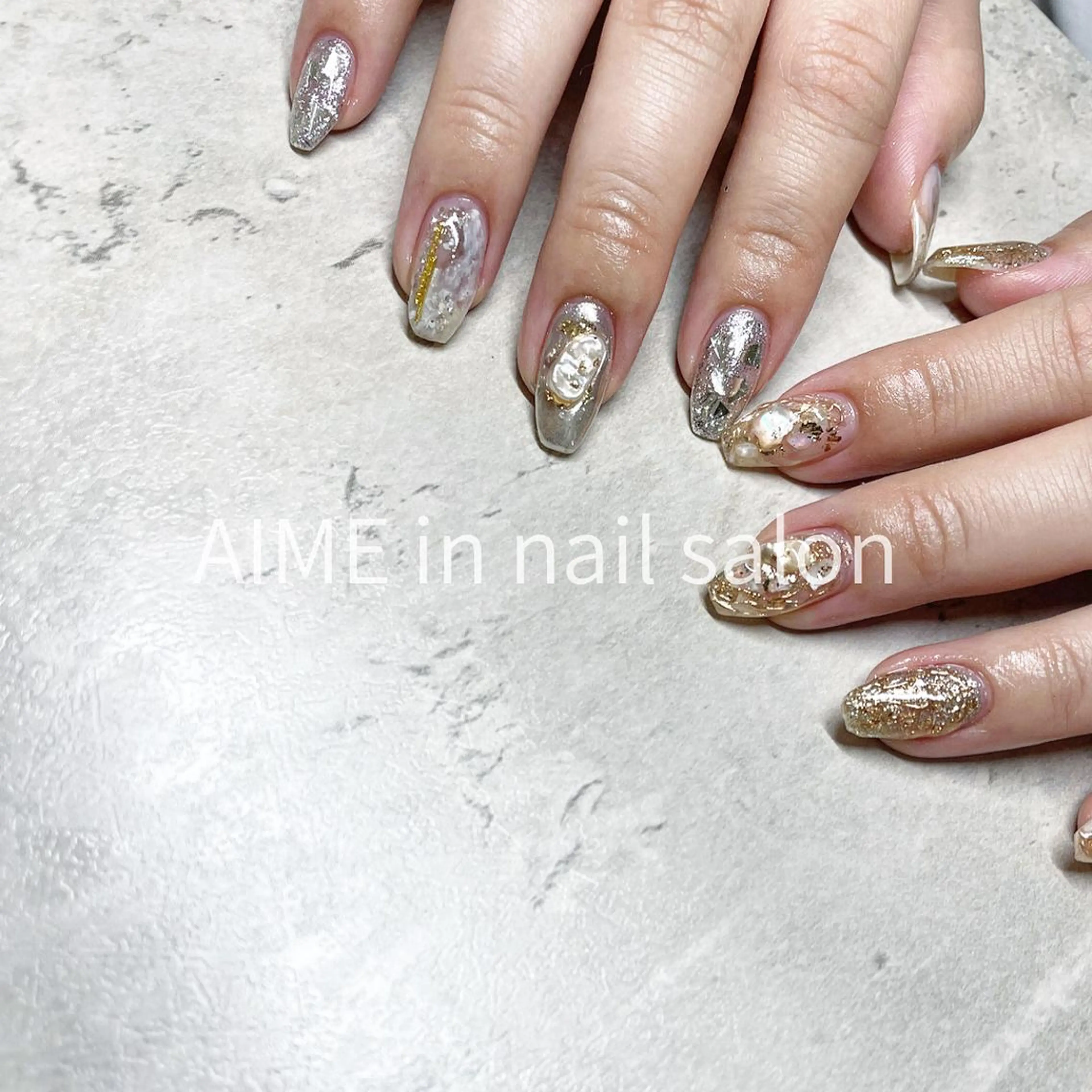 ネイル ハンドネイル AIME （momo）のネイルデザイン