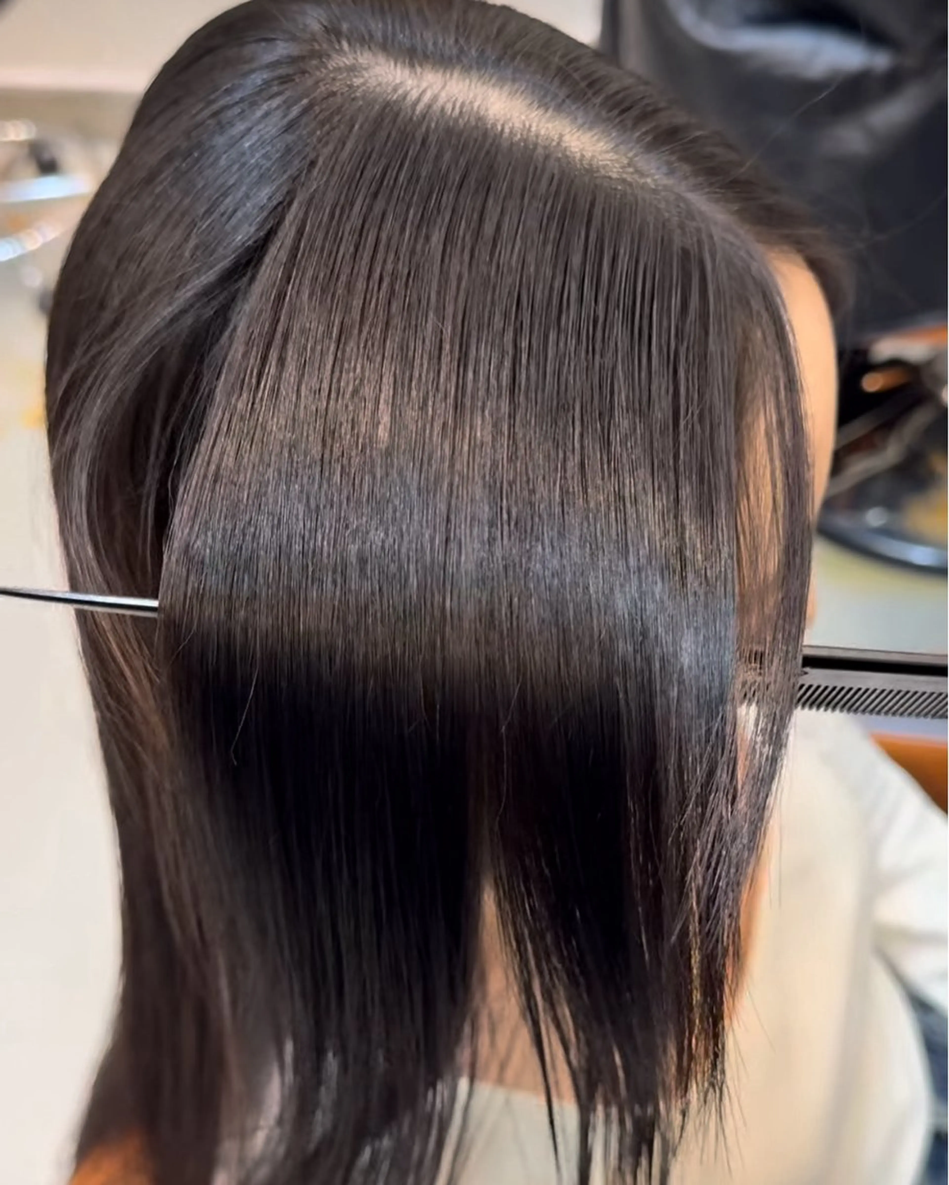 ロング 縮毛矯正 ALBUM 新宿店所属・ALBUM \ＭＡＹＡのヘアスタイル
