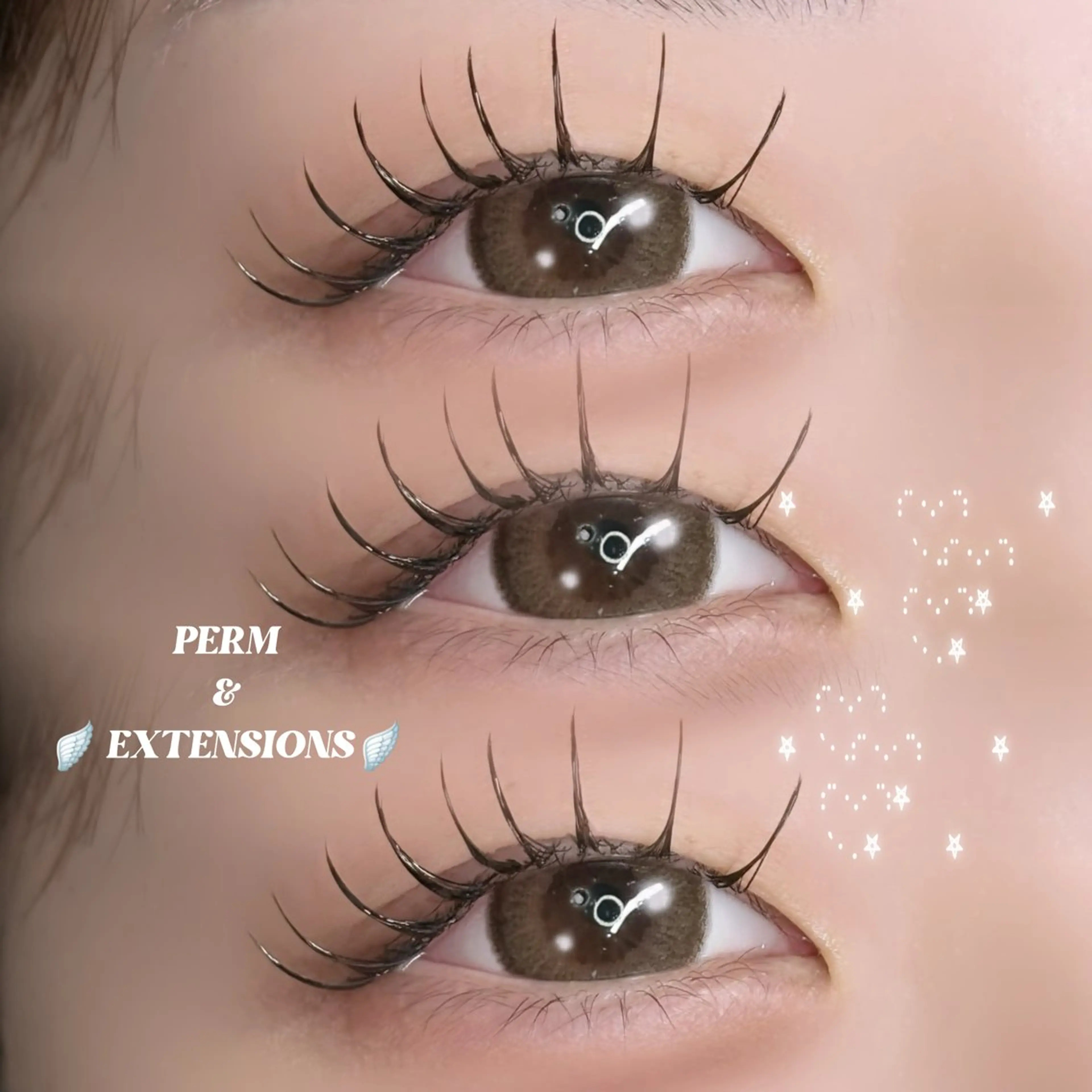 マツエク・マツパ マツエク 🩷Kawada Tiara🩷のマツエク・マツパデザイン