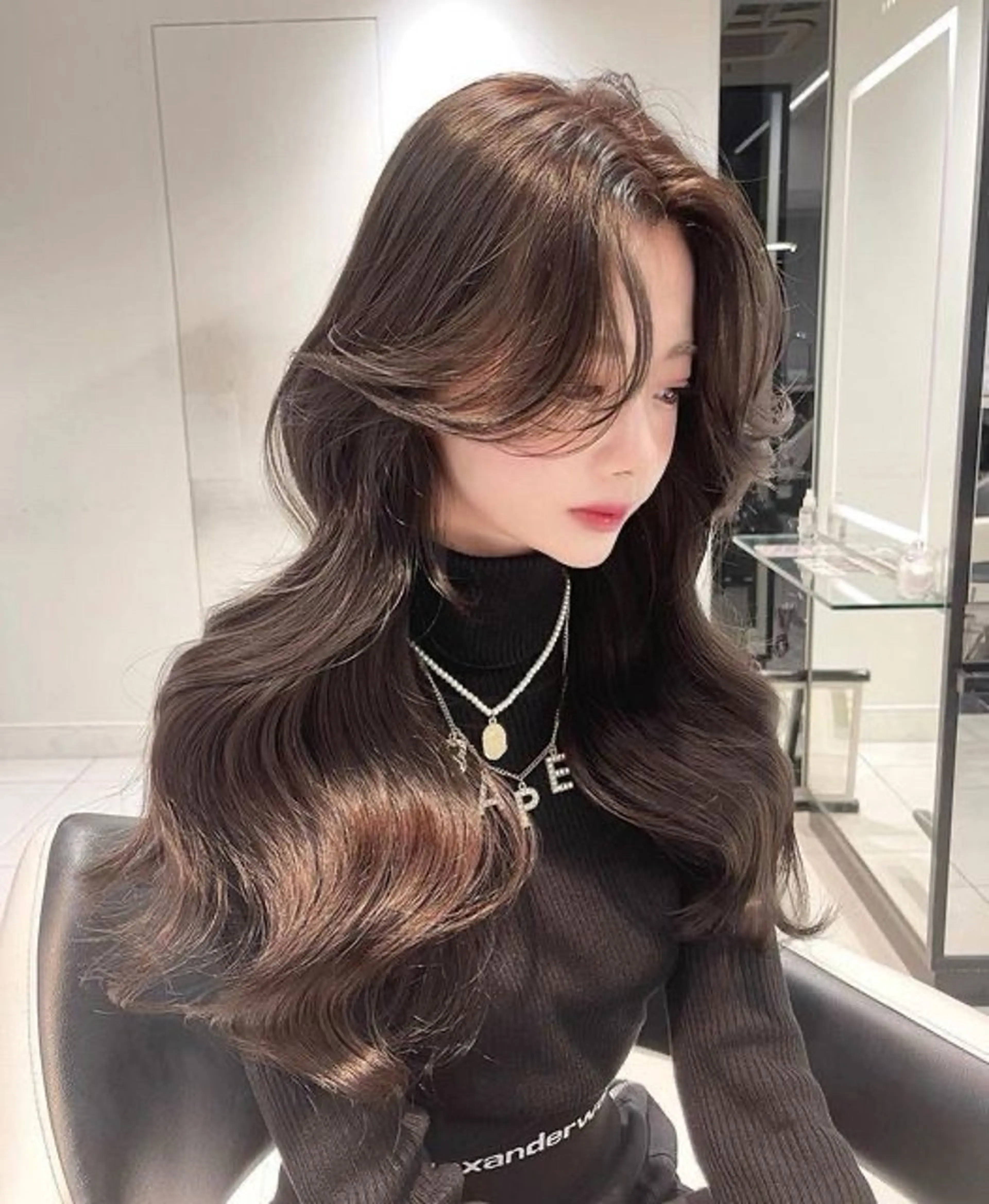 ロング カラー ヘアアレンジ ippo所属・💎韓国ヘア/ 艶カラー💎souのヘアスタイル