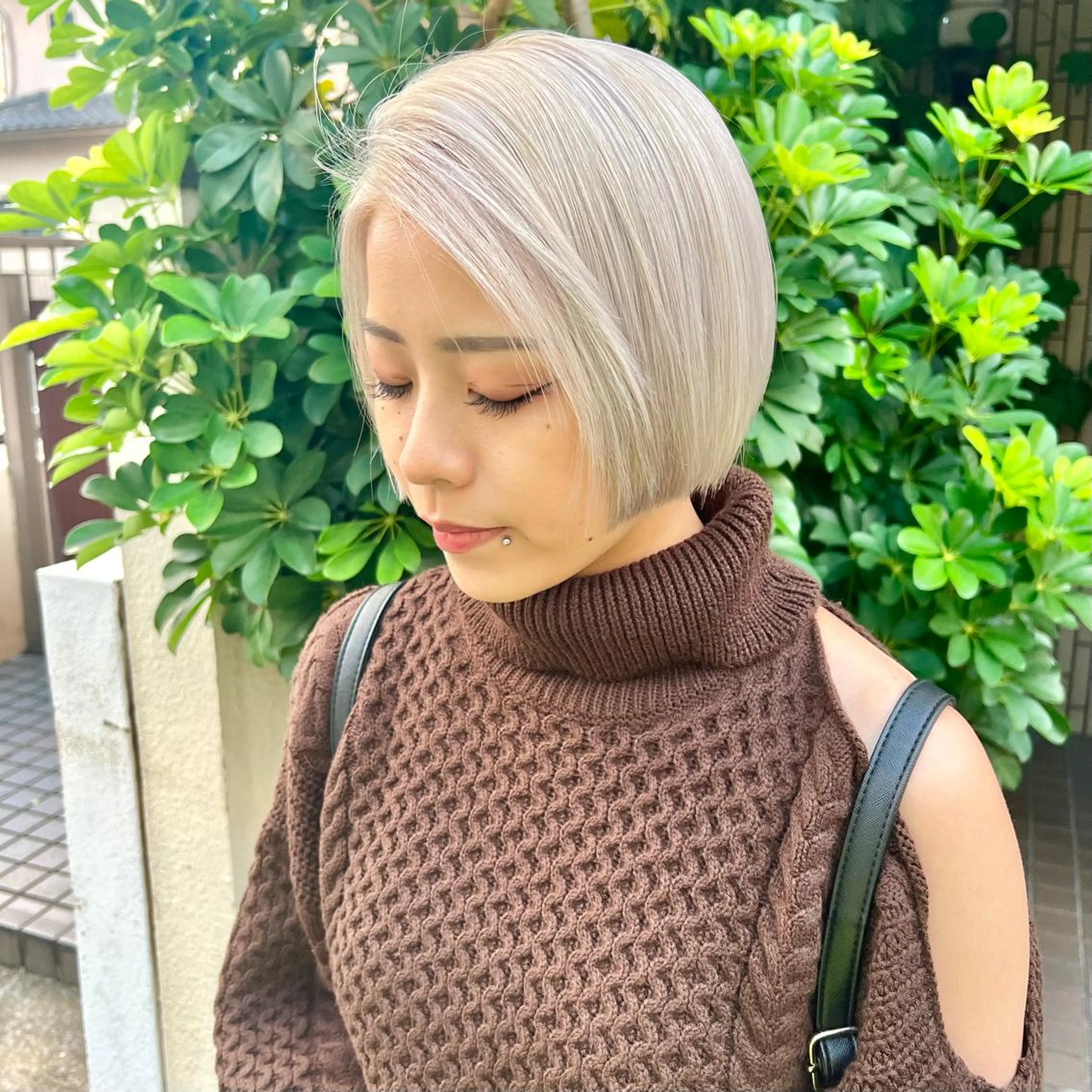 ショート カラー ブリーチ ハイトーンカラー ChuDuck所属・🐮ChuDuck 代表　SHOTA🐮のヘアスタイル