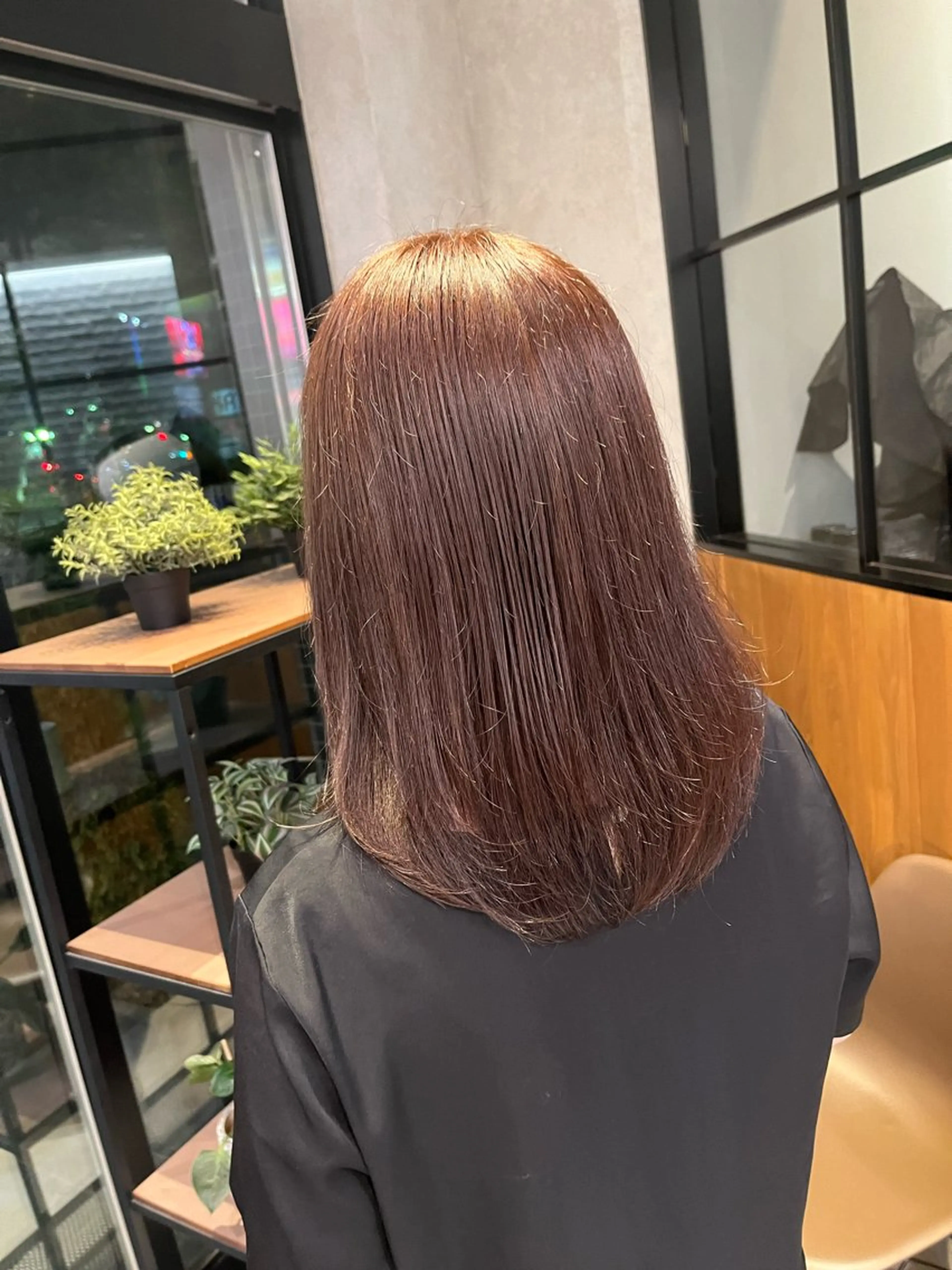 ロング カラー yuuri🎀/大宮 /韓国ヘア/レイヤーのヘアスタイル