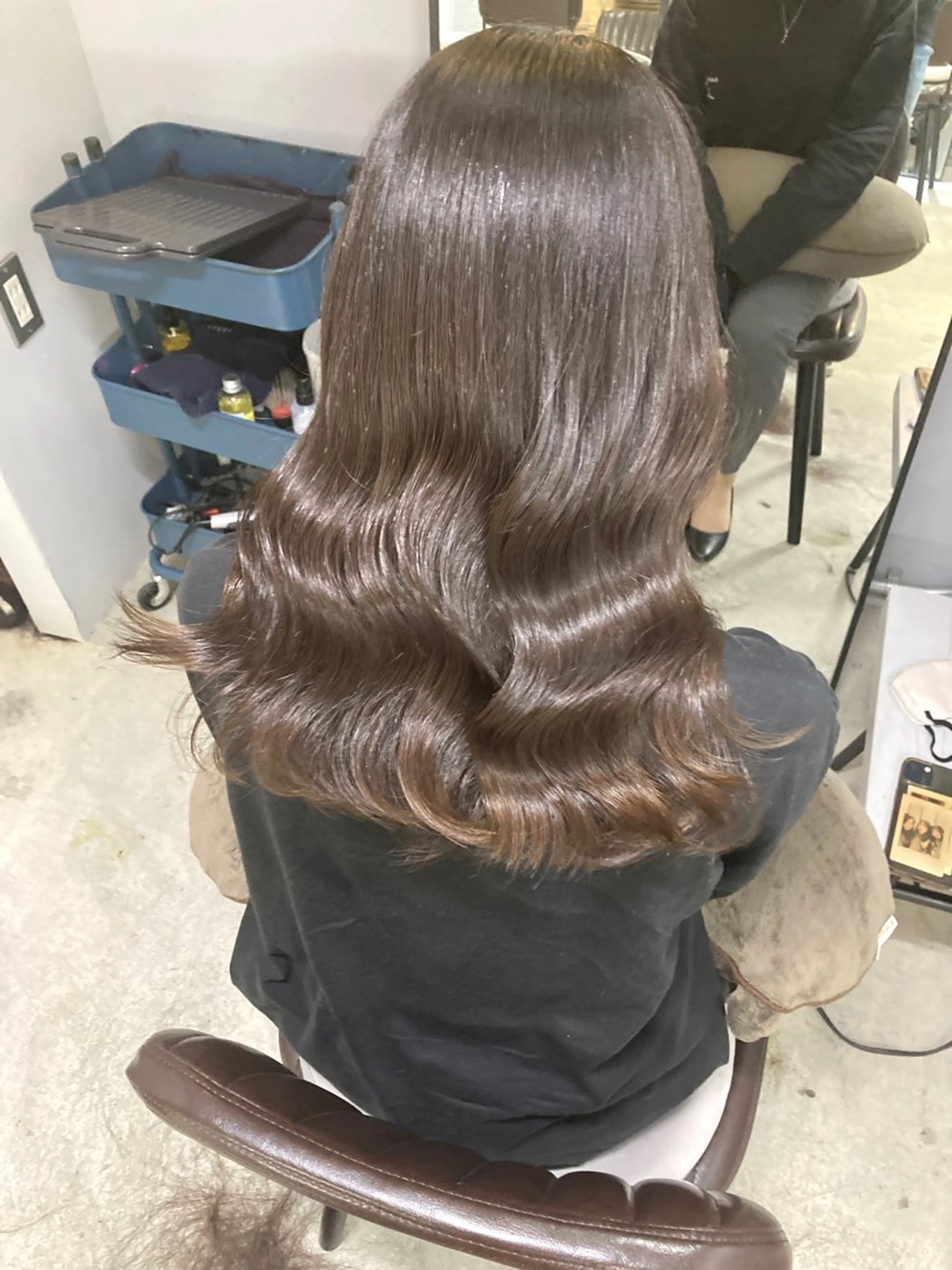 ミディアム 髪質改善 似合わせカット 縮毛矯正 トリートメント lok[ロク] 高田馬場のヘアスタイル