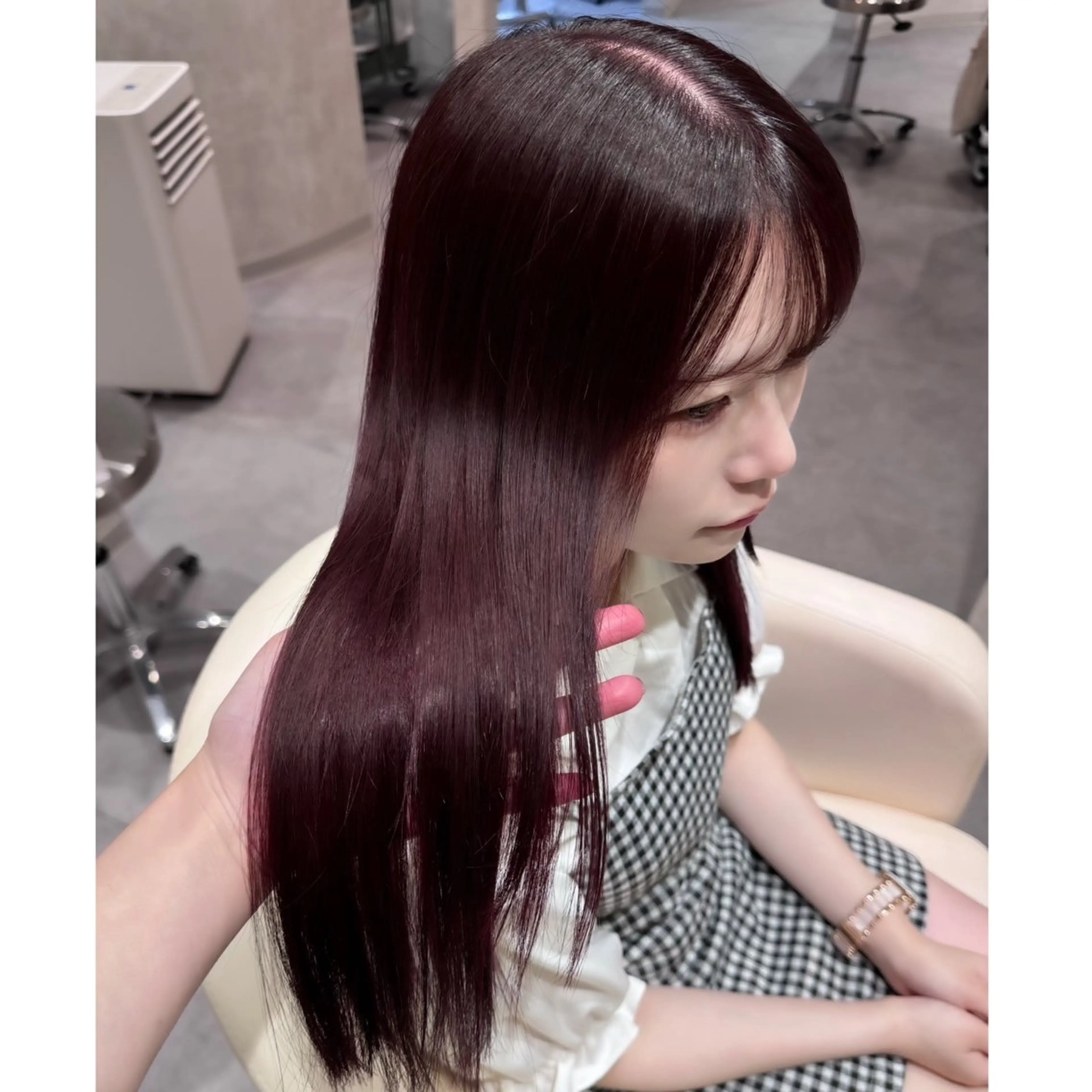 ロング カラー ブリーチ ヘアカラー LOTTA CUCCI所属・miyu /トレンド カラー×艶髪のヘアスタイル