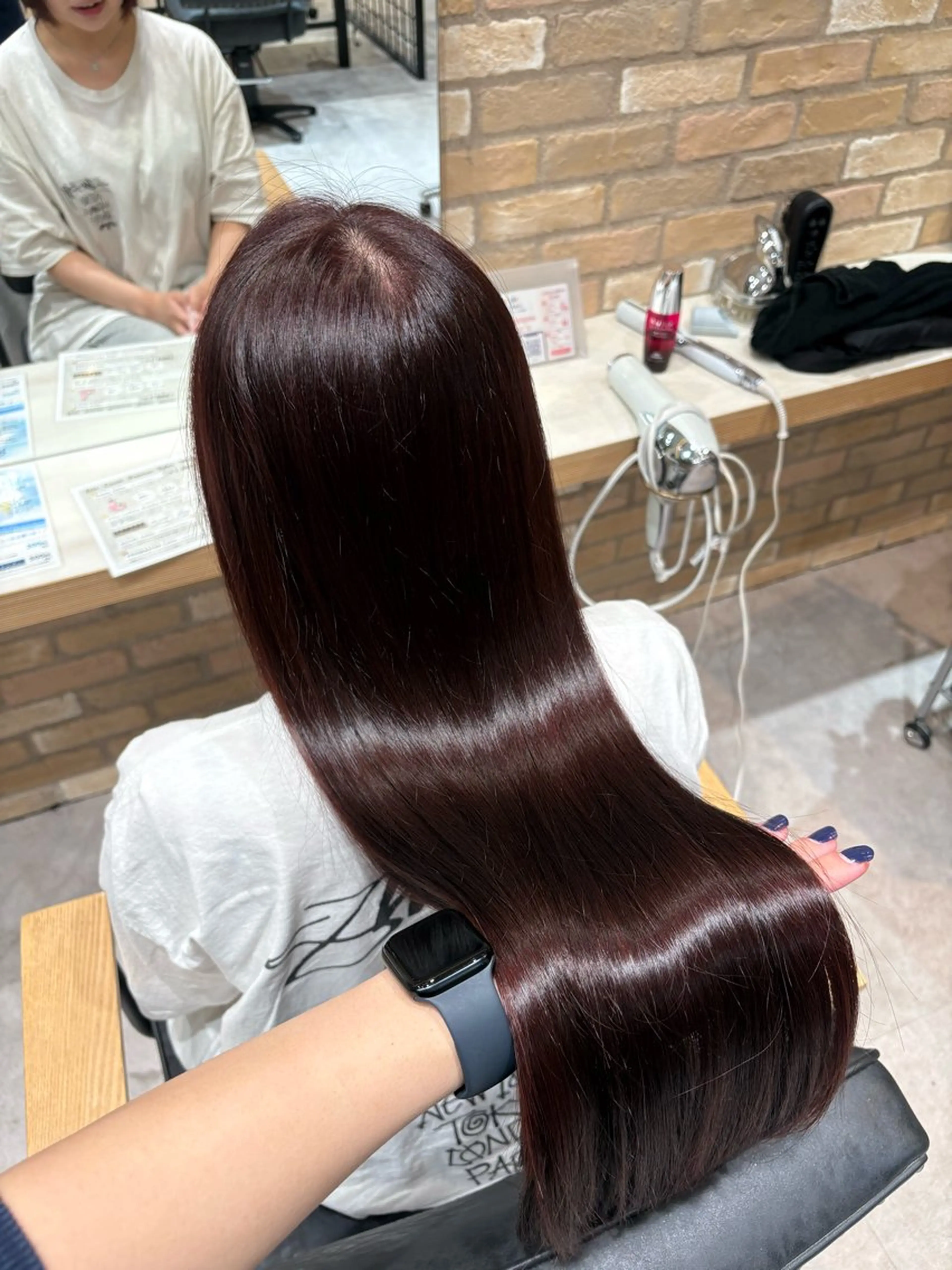 ロング ヘアカラー ニュアンスパーマ/ 暖色/kotaのヘアスタイル