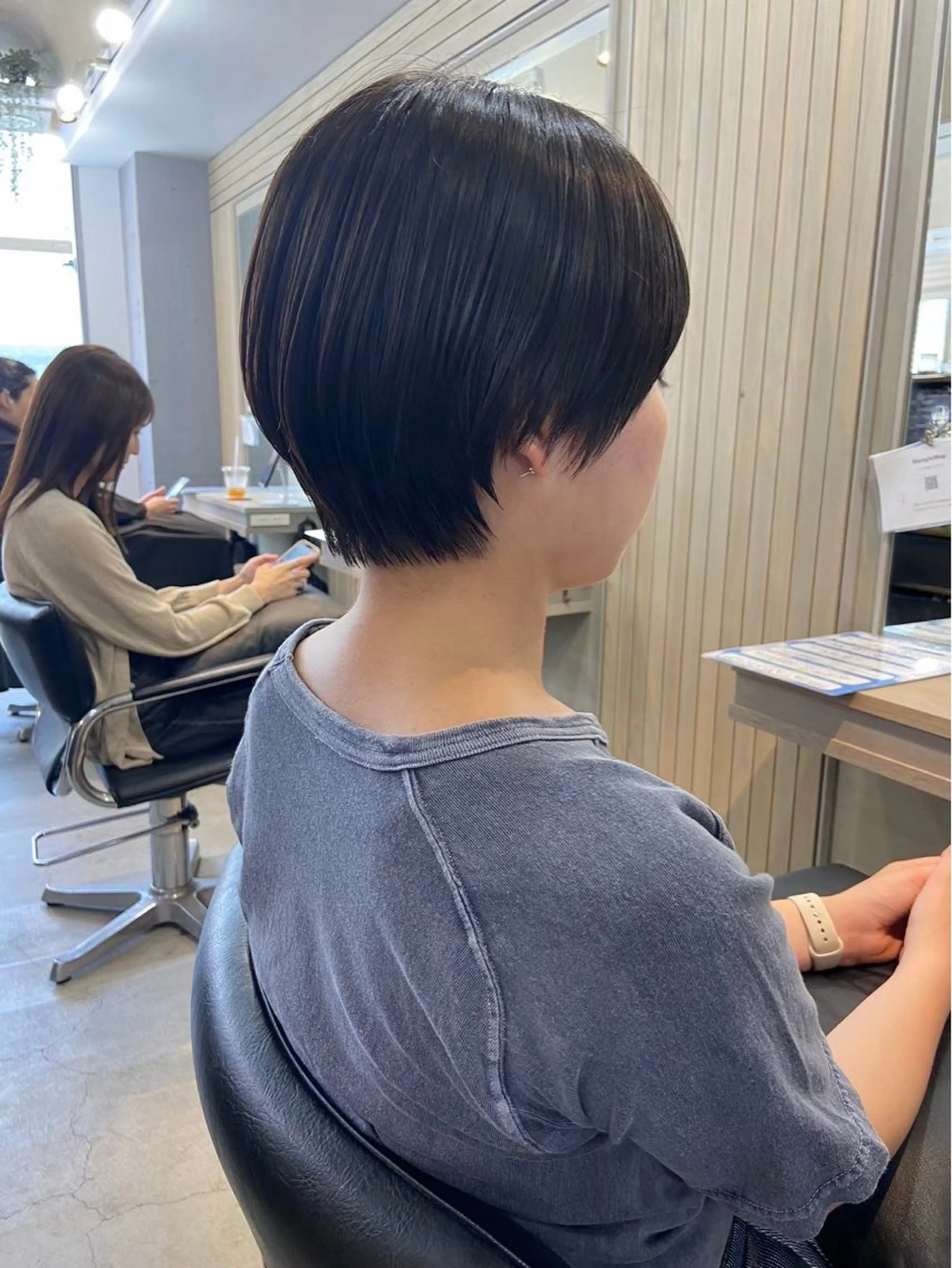 ショート カット ヘアカラー 小顔ショート/ボブ/ 川口京佑のヘアスタイル