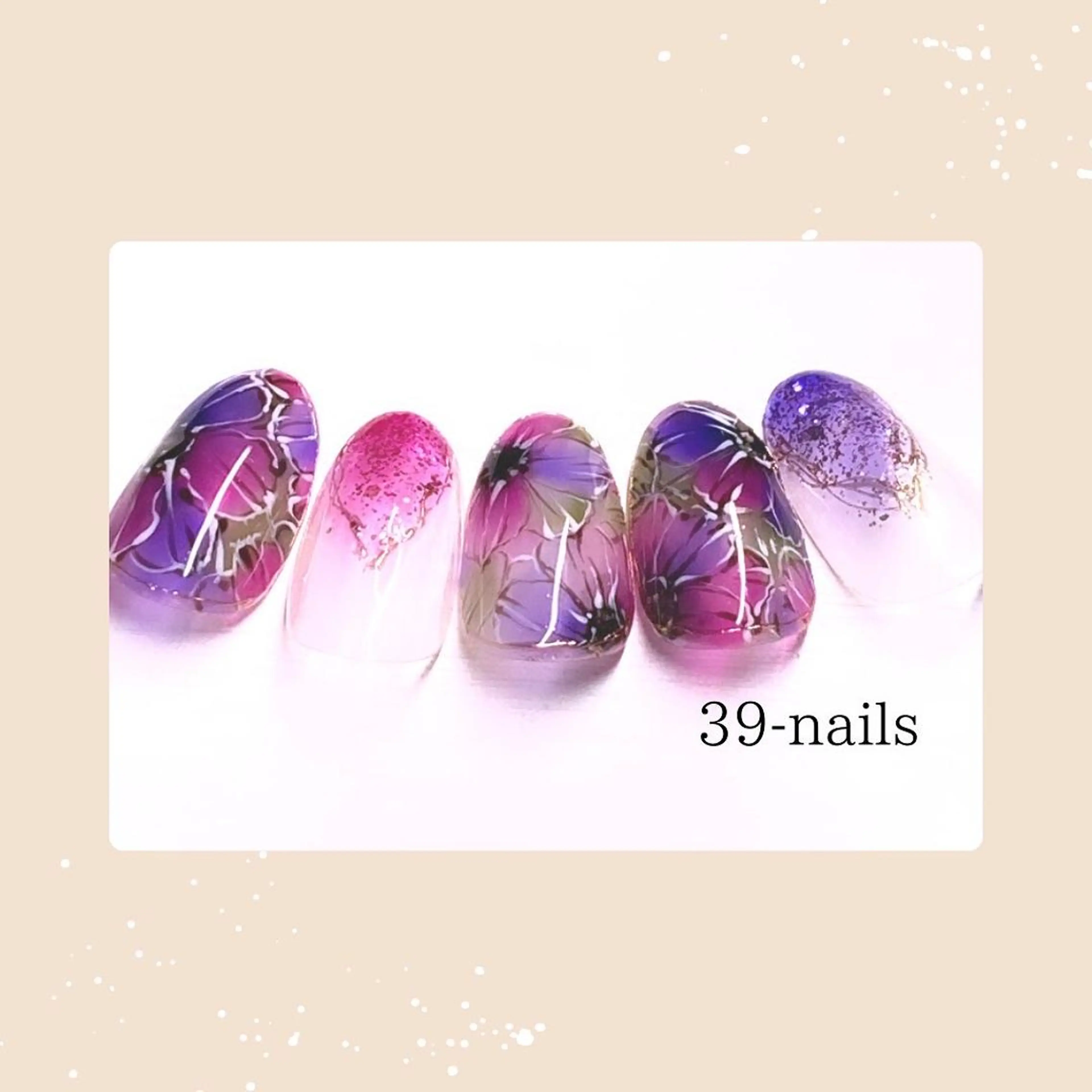 ネイル 39-nails EharaMikuのネイルデザイン